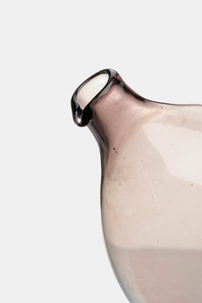 Timo Sarpaneva, Iittala, Glass Vase Pullo, Finland, 50s