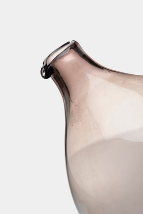 Timo Sarpaneva, Iittala, Glass Vase Pullo, Finland, 50s
