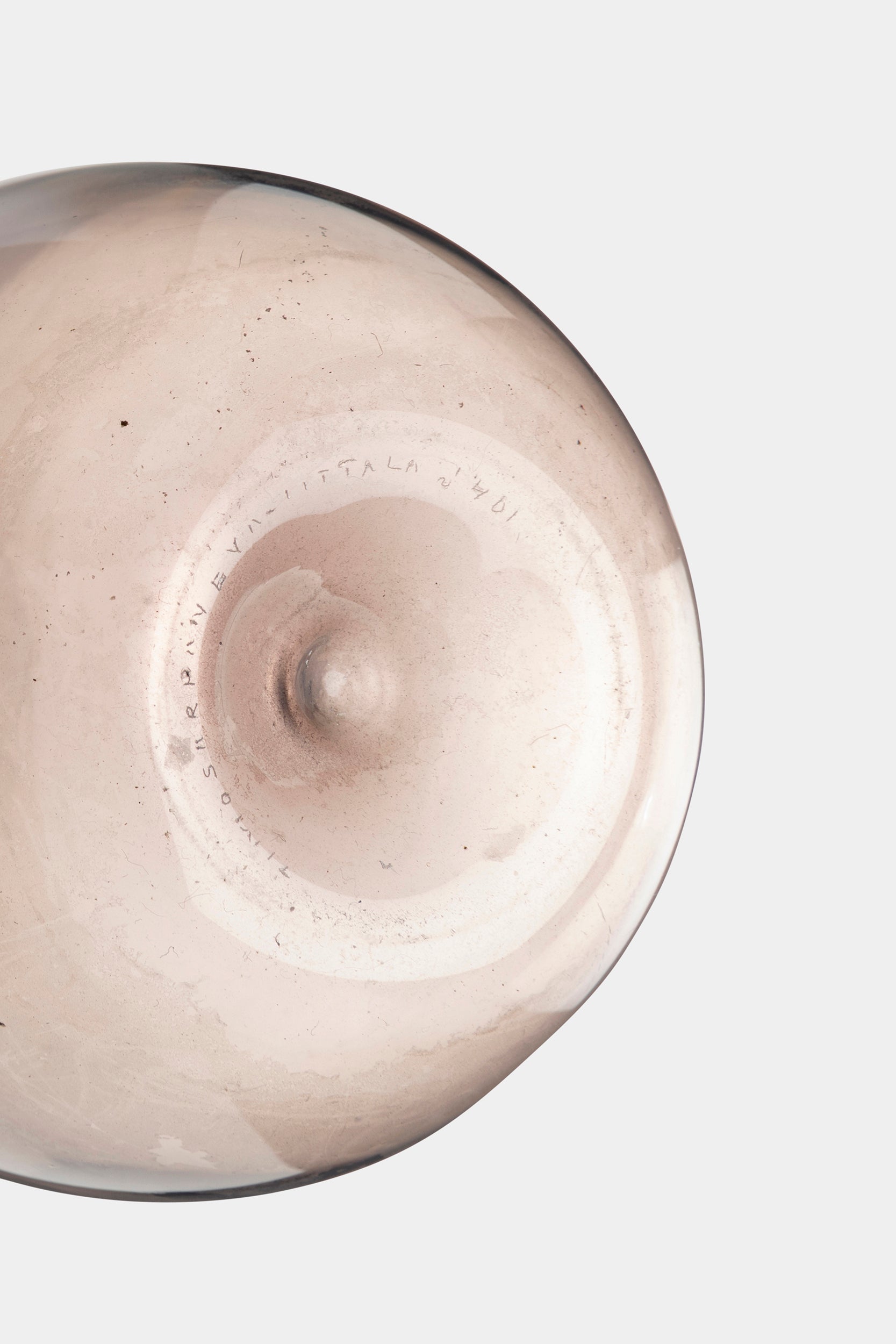 Timo Sarpaneva, Iittala, Glass Vase Pullo, Finland, 50s
