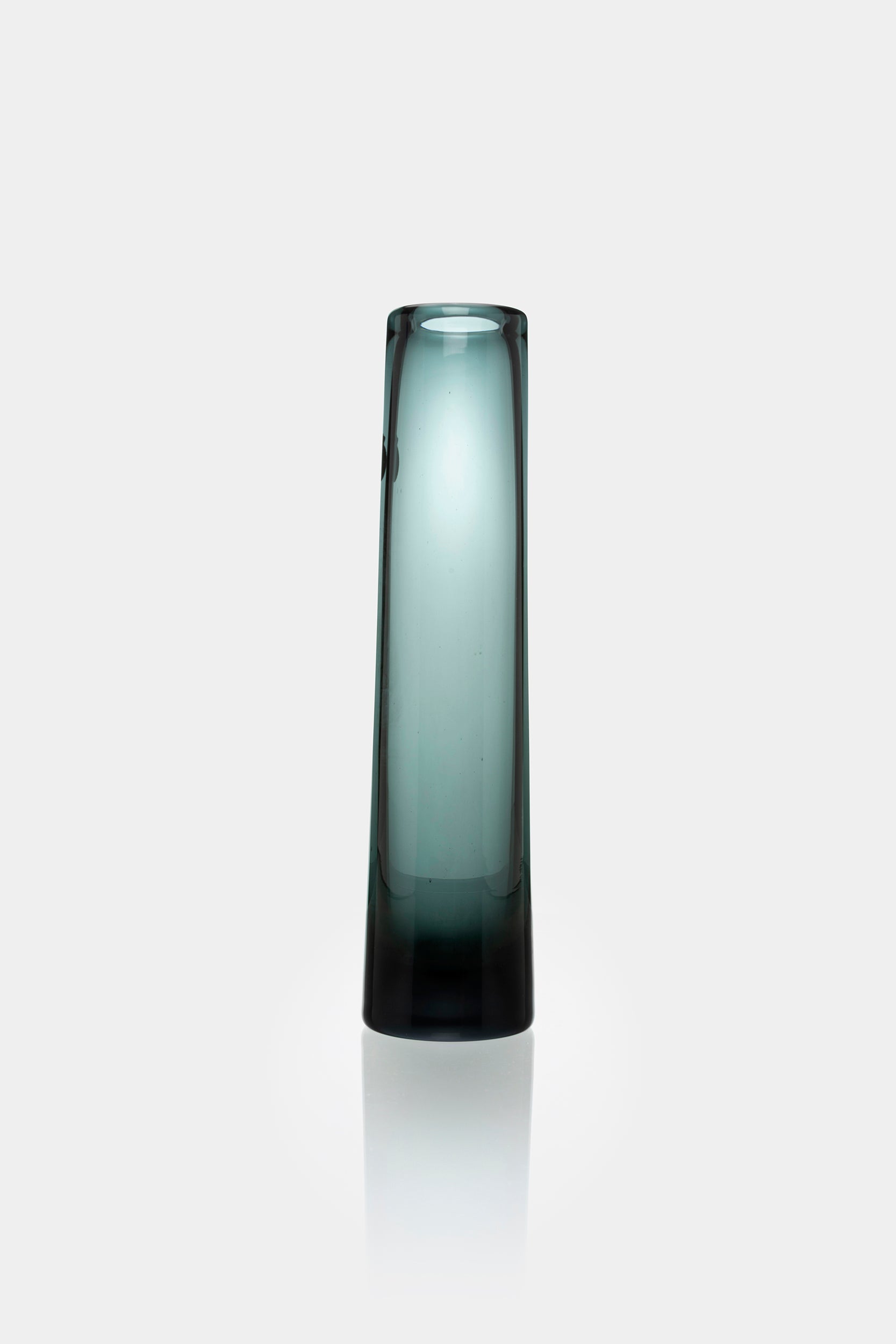 Per Lütken, Holmegaard, Chimney Glass Vase, Denmark, 60s