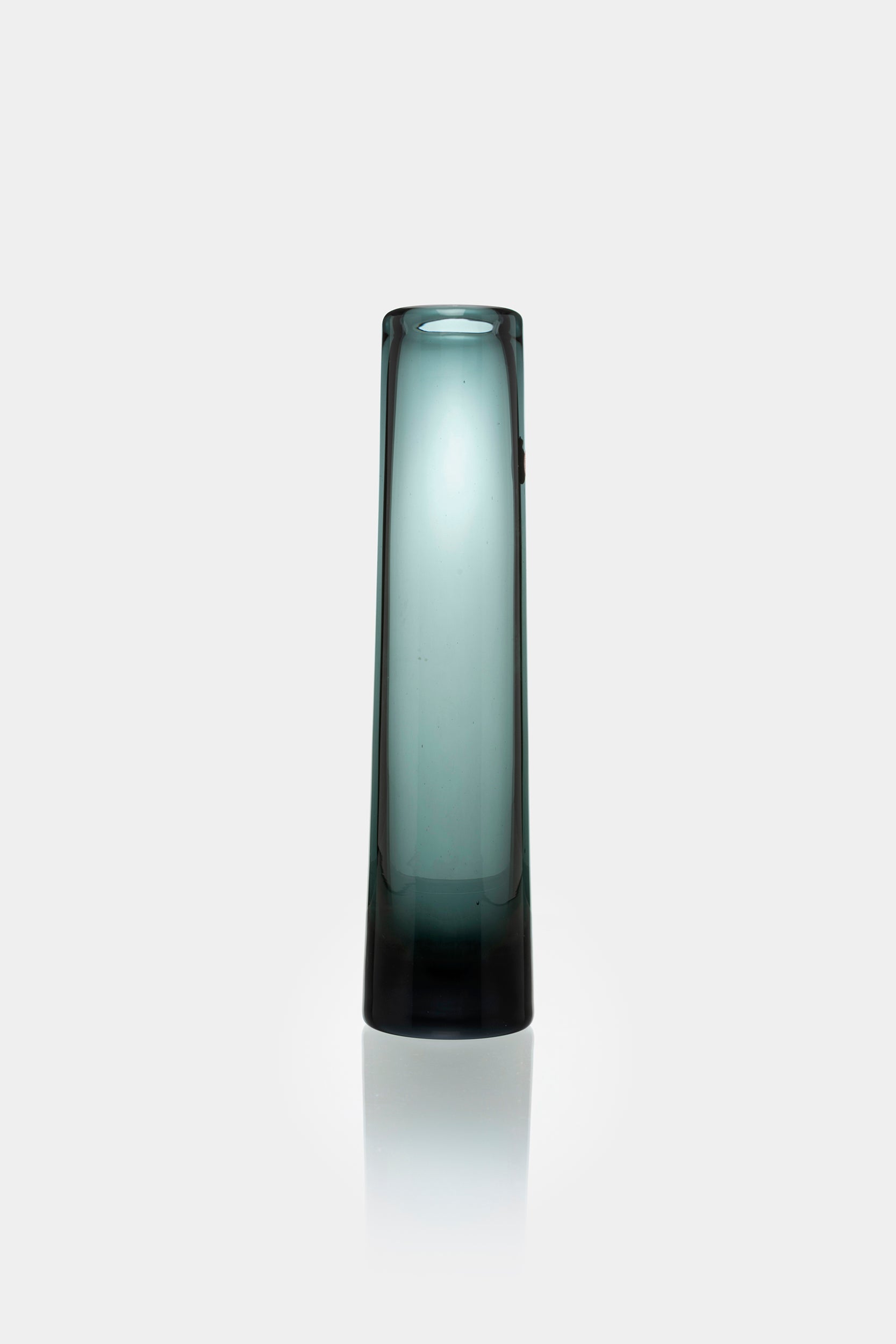 Per Lütken, Holmegaard, Chimney Glass Vase, Denmark, 60s