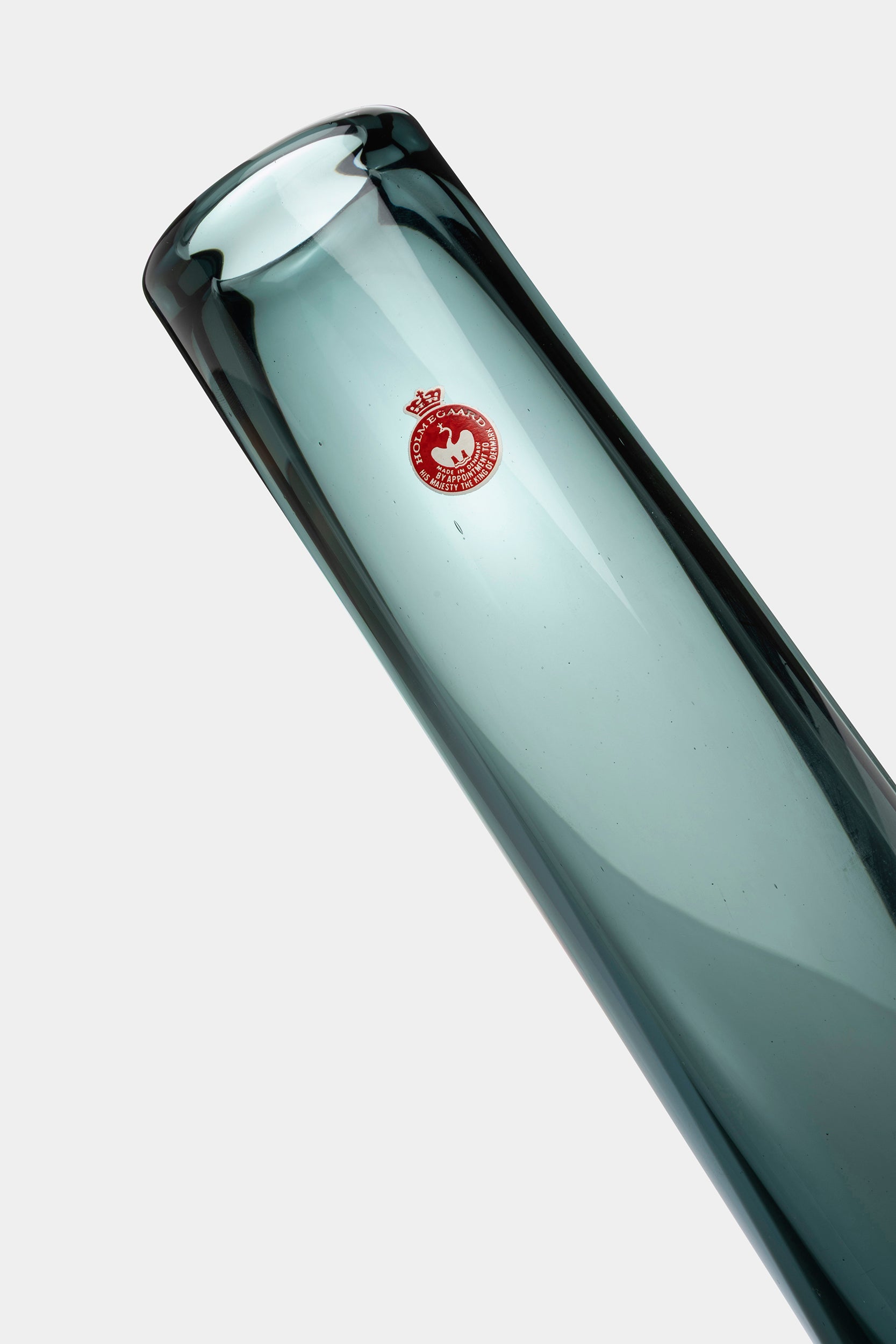 Per Lütken, Holmegaard, Chimney Glass Vase, Denmark, 60s