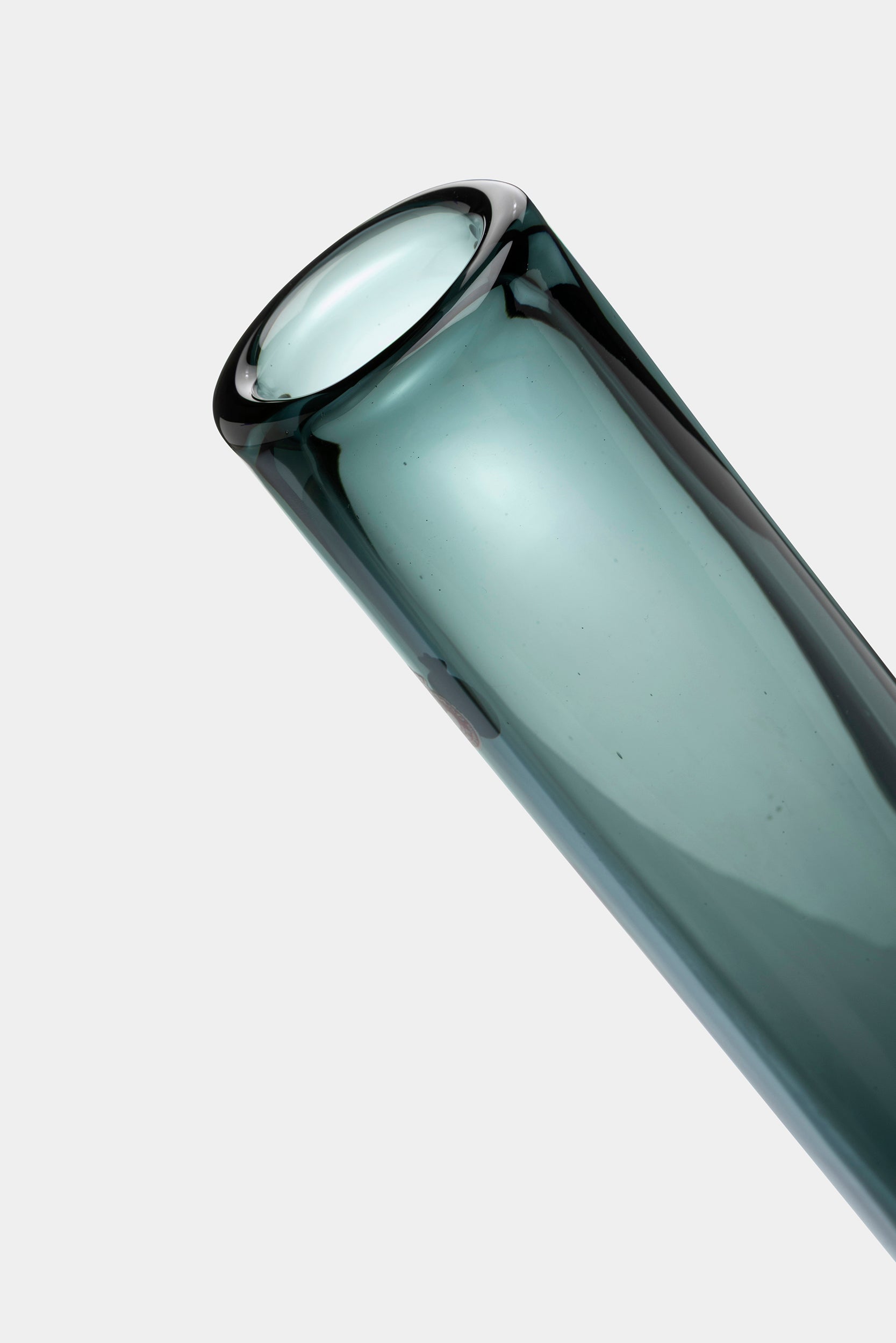 Per Lütken, Holmegaard, Chimney Glass Vase, Denmark, 60s