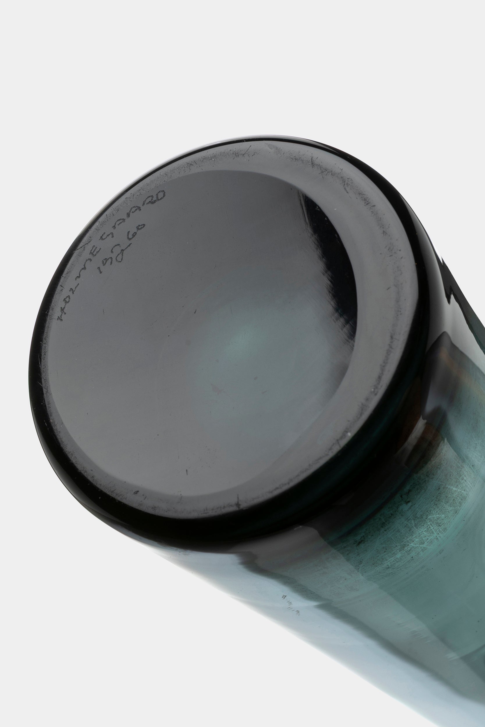 Per Lütken, Holmegaard, Chimney Glass Vase, Denmark, 60s