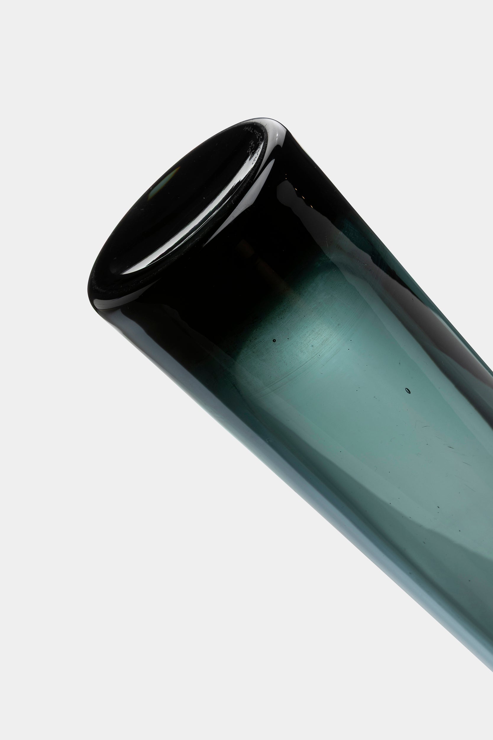 Per Lütken, Holmegaard, Chimney Glass Vase, Denmark, 60s