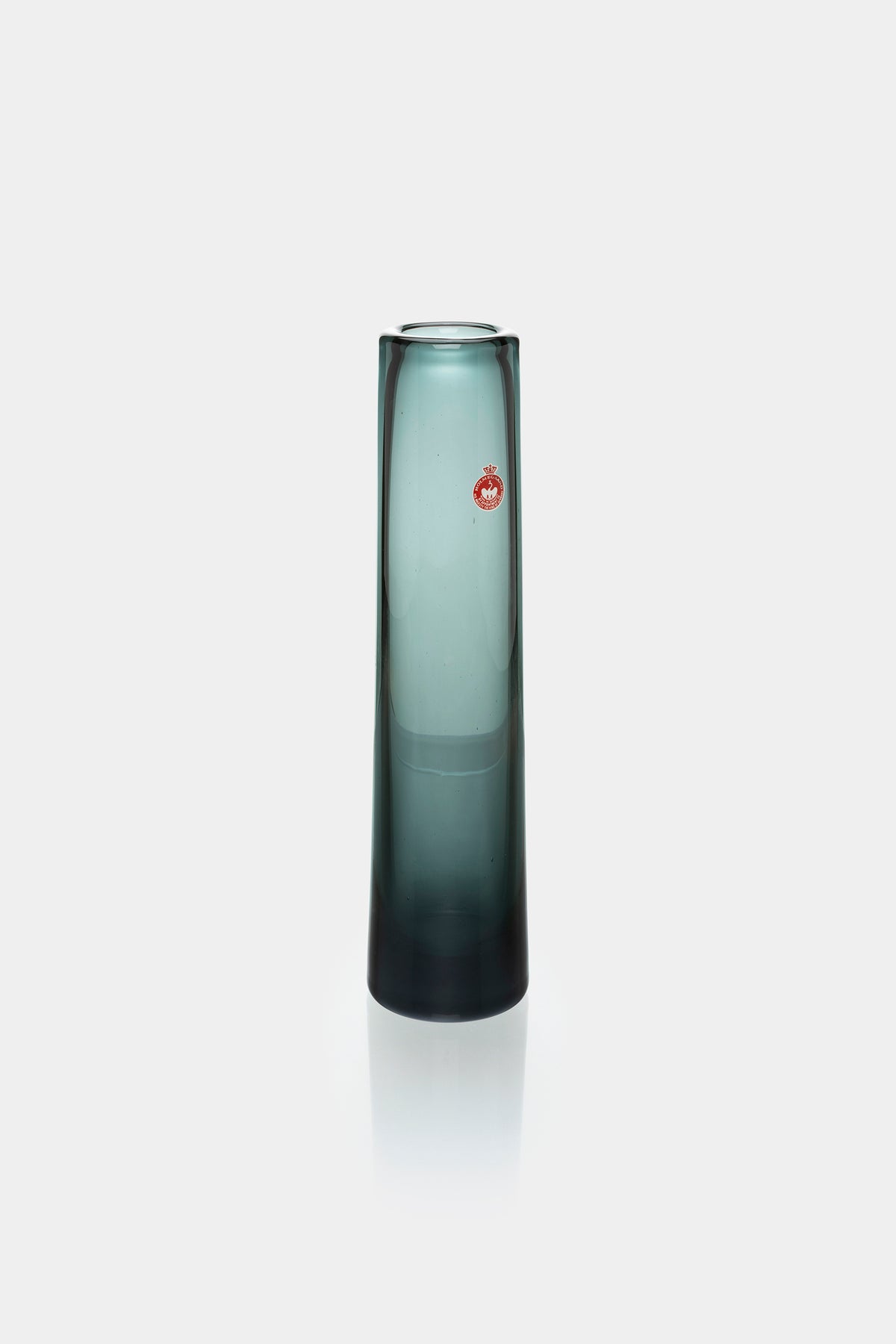 Per Lütken, Holmegaard, Chimney Glass Vase, Denmark, 60s