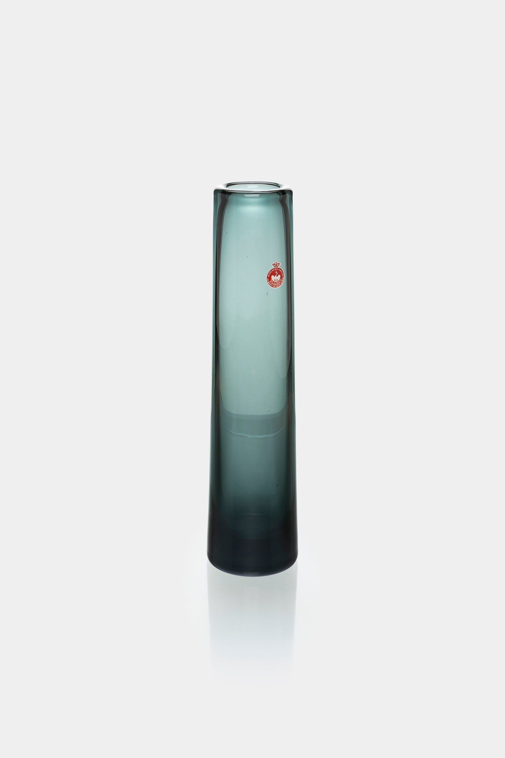 Per Lütken, Holmegaard, Chimney Glass Vase, Denmark, 60s