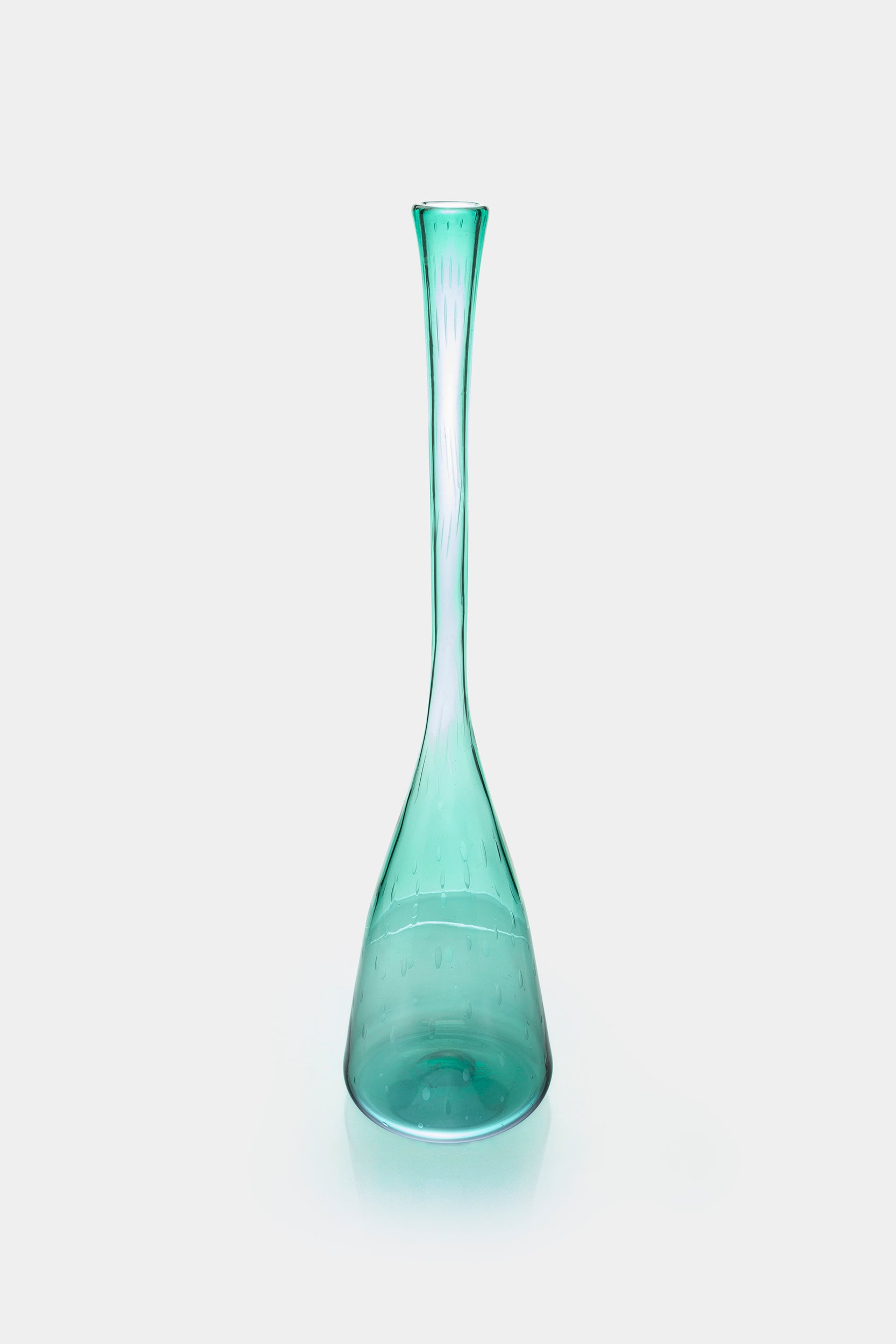 Grosse Vetro Verde d'Empoli Vase 50er