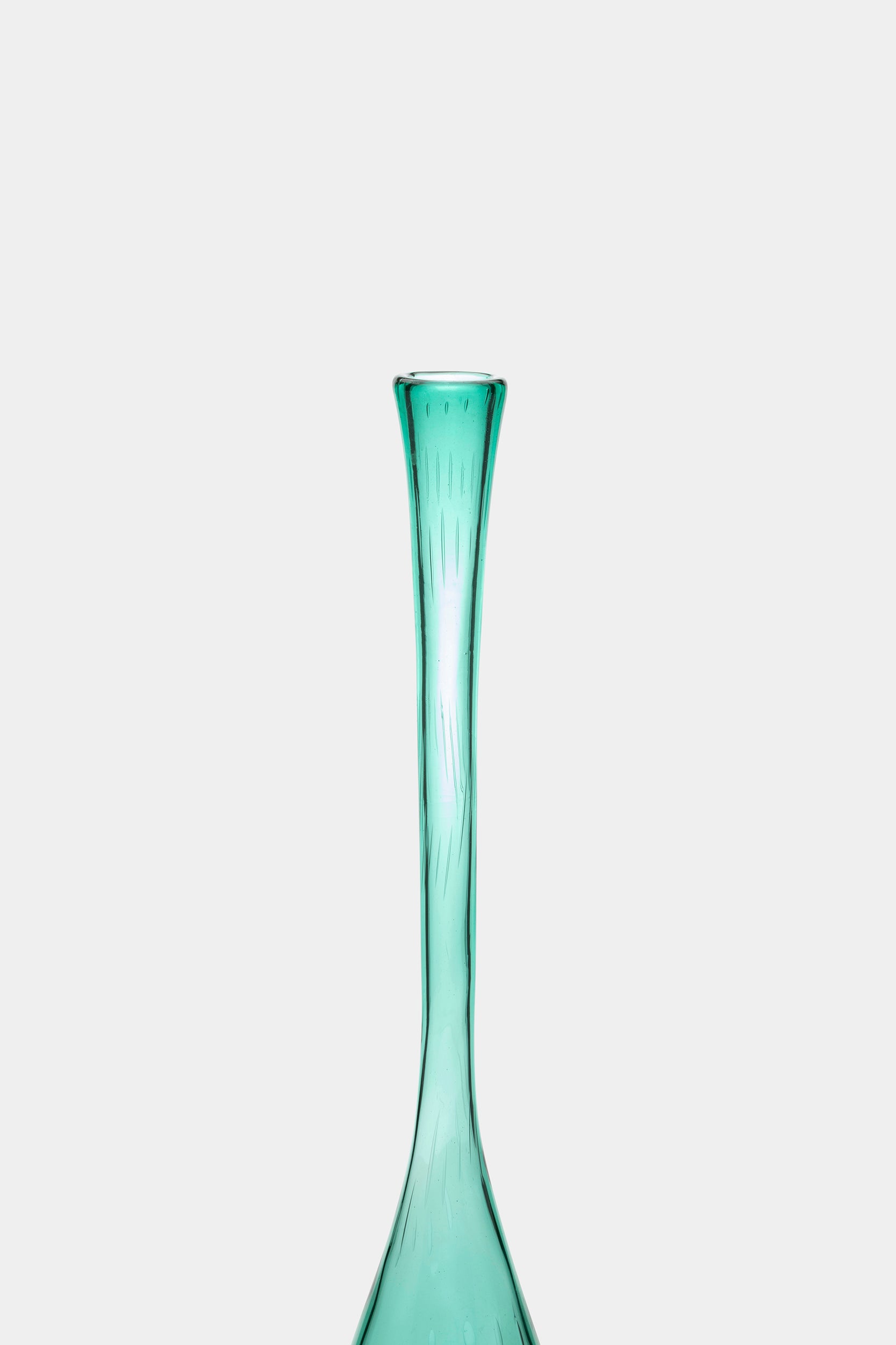Grosse Vetro Verde d'Empoli Vase 50er