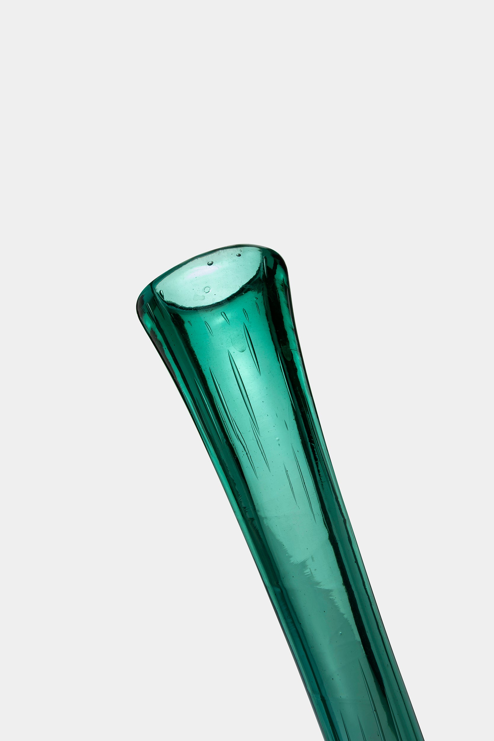 Grosse Vetro Verde d'Empoli Vase 50er