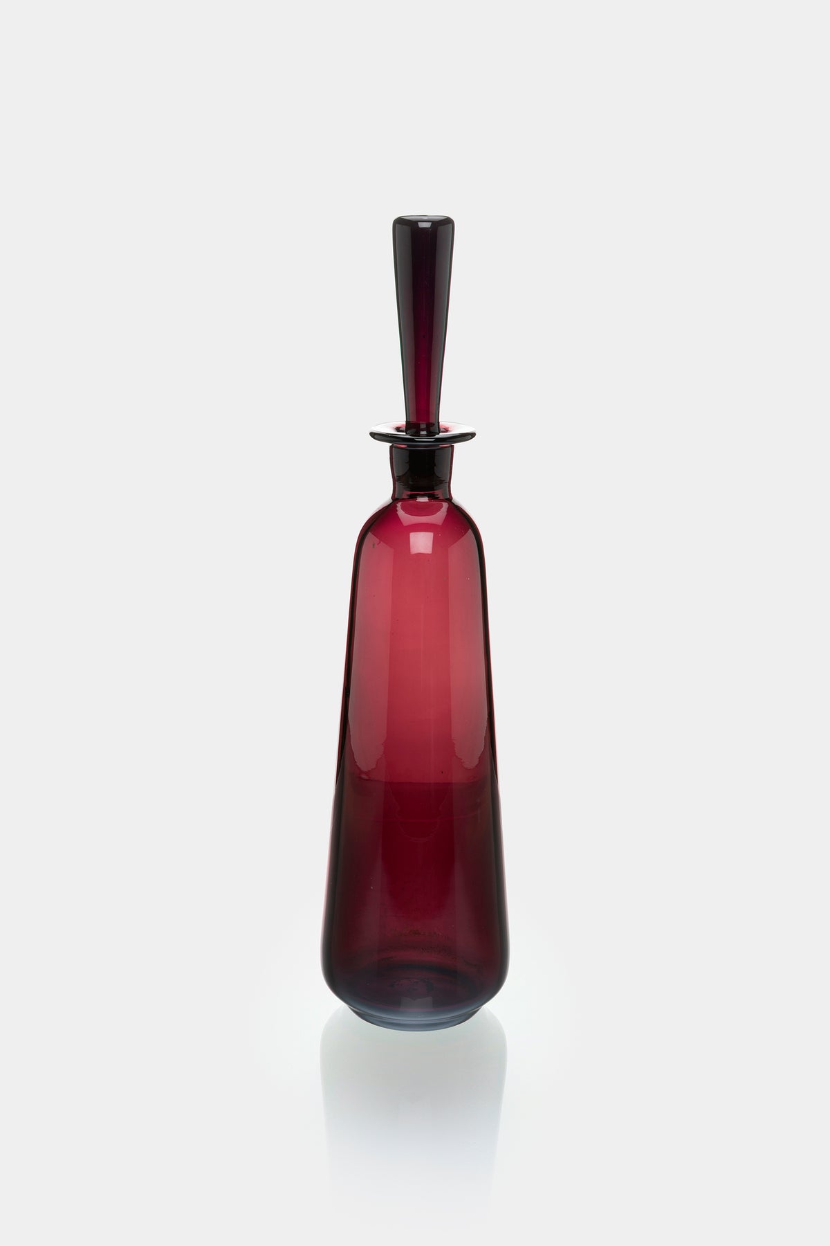 Mundgeblasener Murano Decanter, 60er