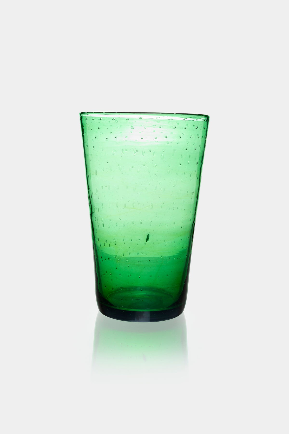 Vetro Verde d‘Empoli, Große Vase, Italien, 50er