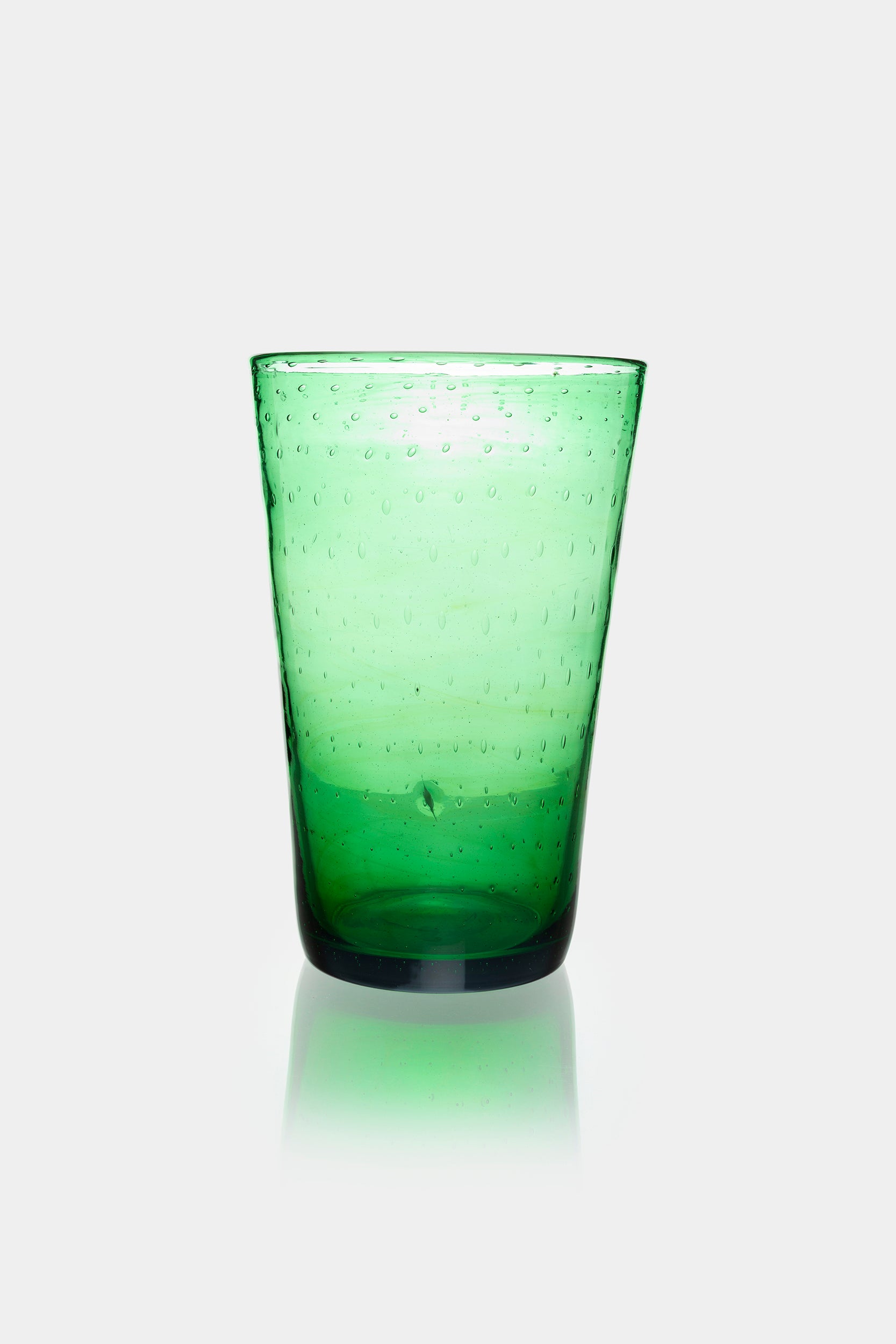 Vetro Verde d'Empoli, Big Vase, Italy, 50s