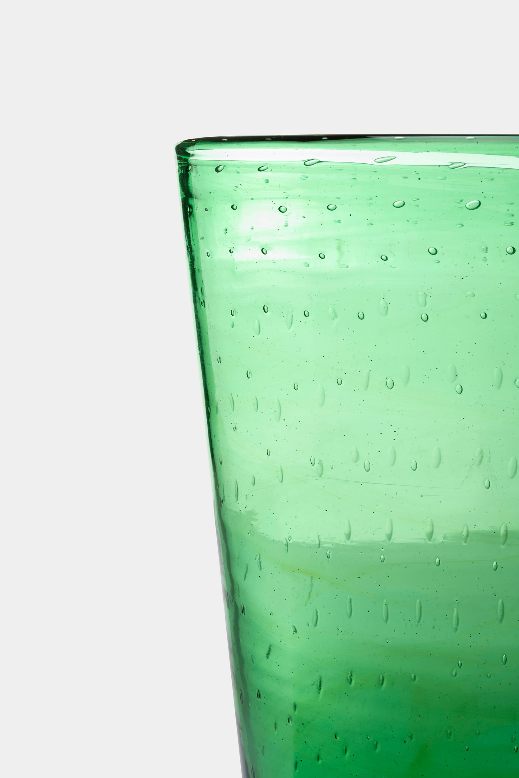 Vetro Verde d'Empoli, Big Vase, Italy, 50s
