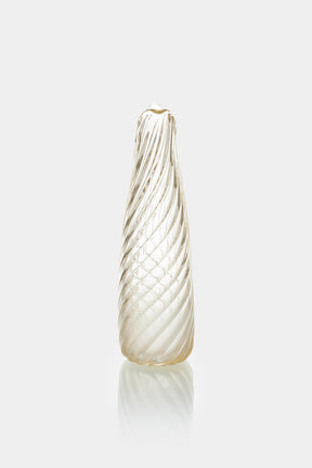 Glass Ercole Barovier Vase Golden, 50s