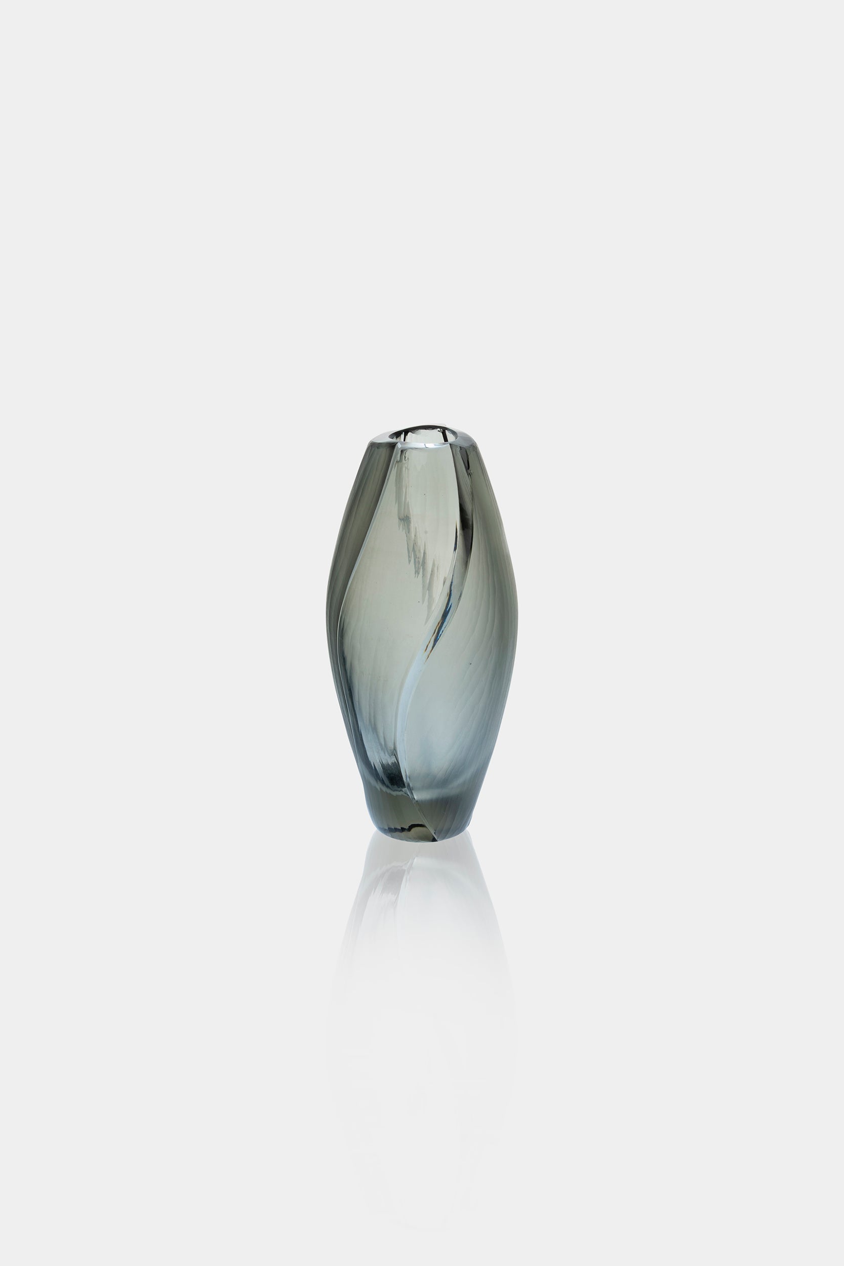 Hanns Model, Reiner MODEL, Stuttgart Schliffglas Vase, Deustchland, 60er