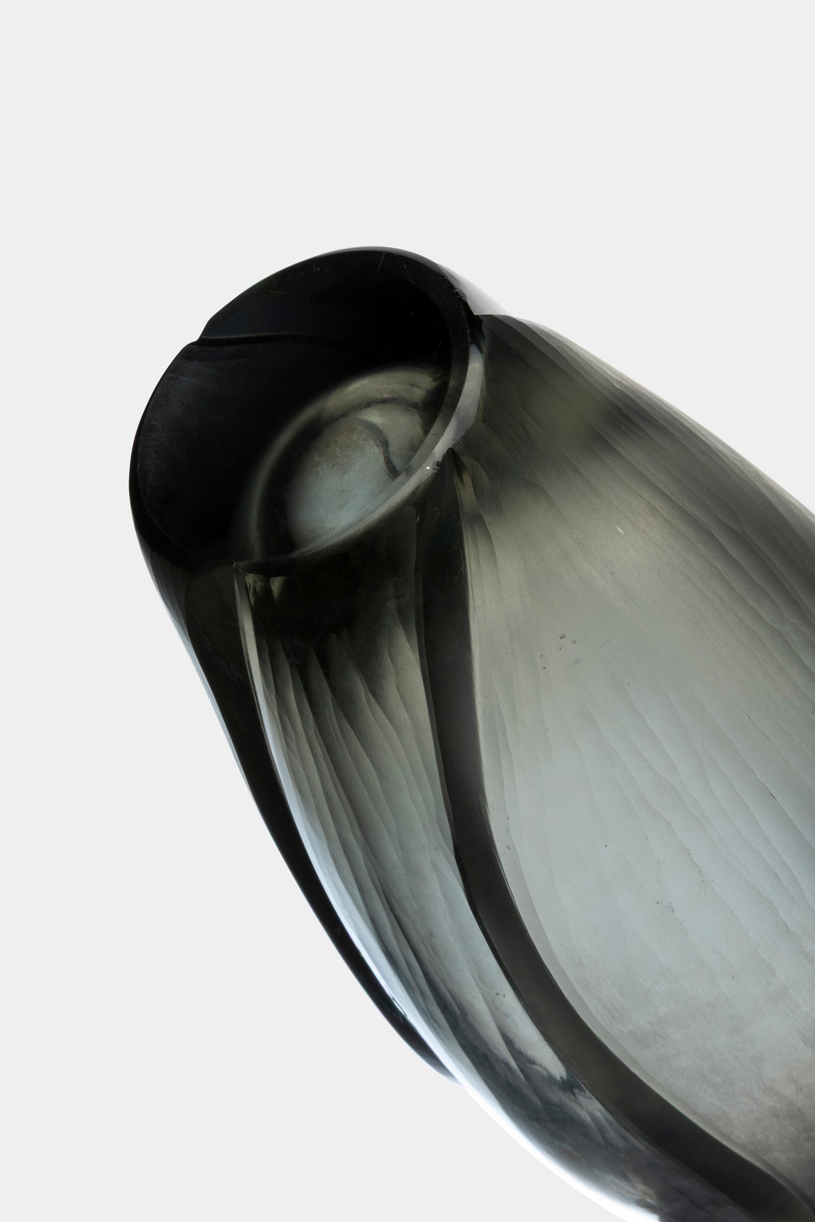 Hanns Model, Reiner MODEL, Stuttgart Schliffglas Vase, Deustchland, 60er