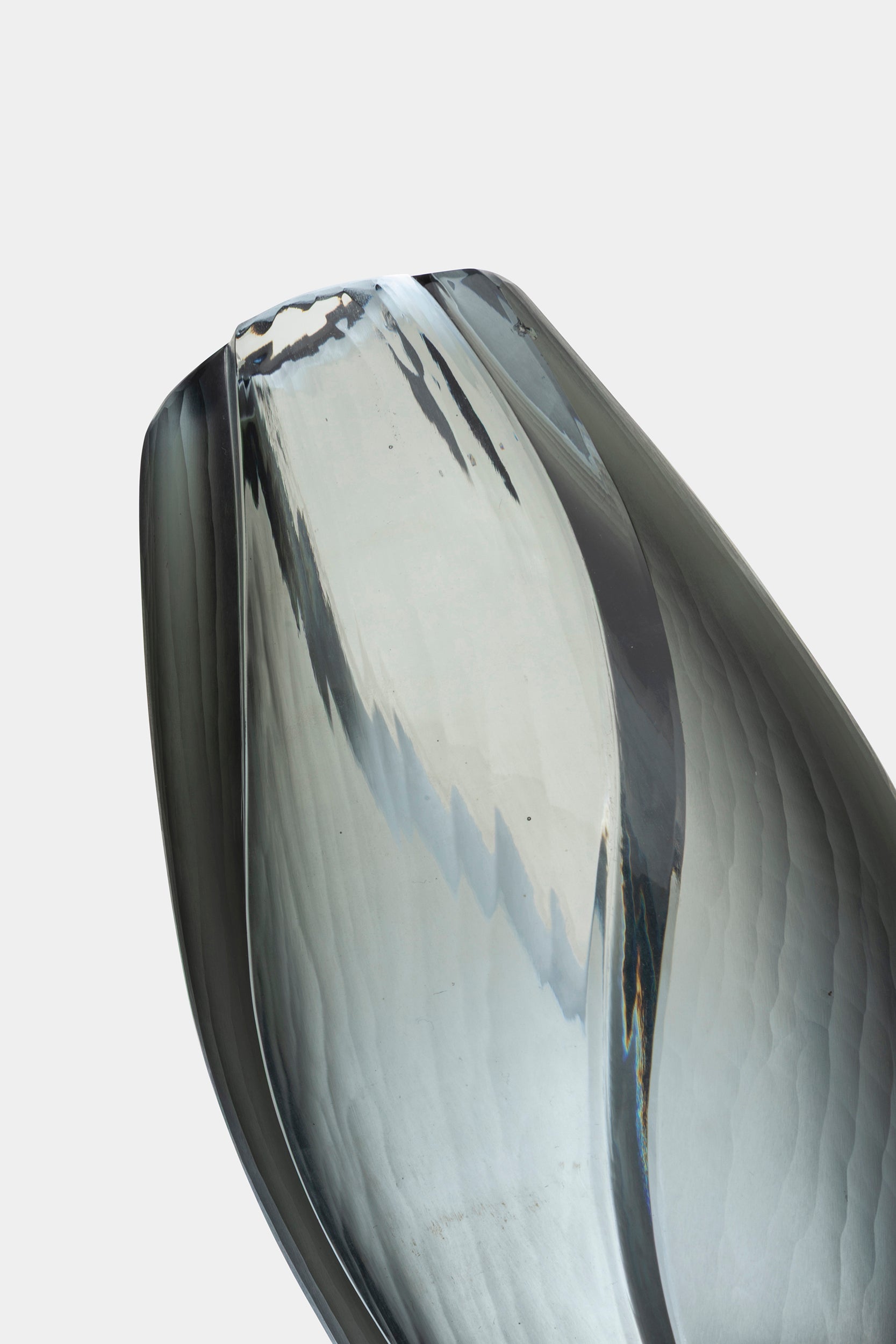 Hanns Model, Reiner MODEL, Stuttgart Schliffglas Vase, Deustchland, 60er
