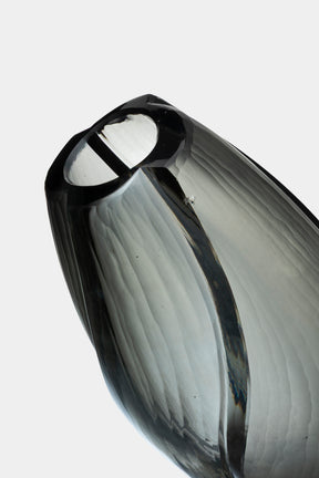 Hanns Model, Reiner MODEL, Stuttgart Schliffglas Vase, Deustchland, 60er