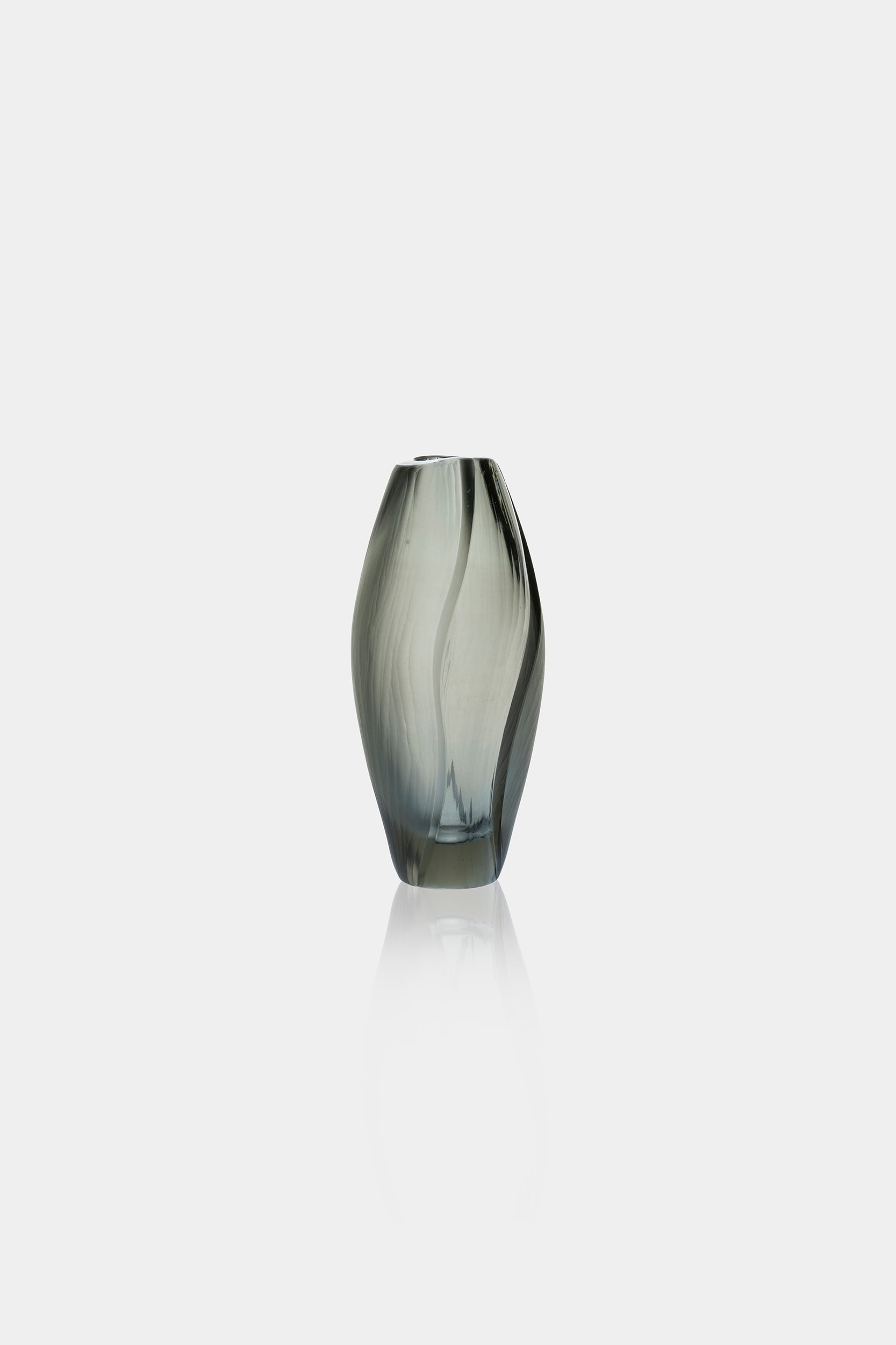 Hanns Model, Reiner MODEL, Stuttgart Schliffglas Vase, Deustchland, 60er