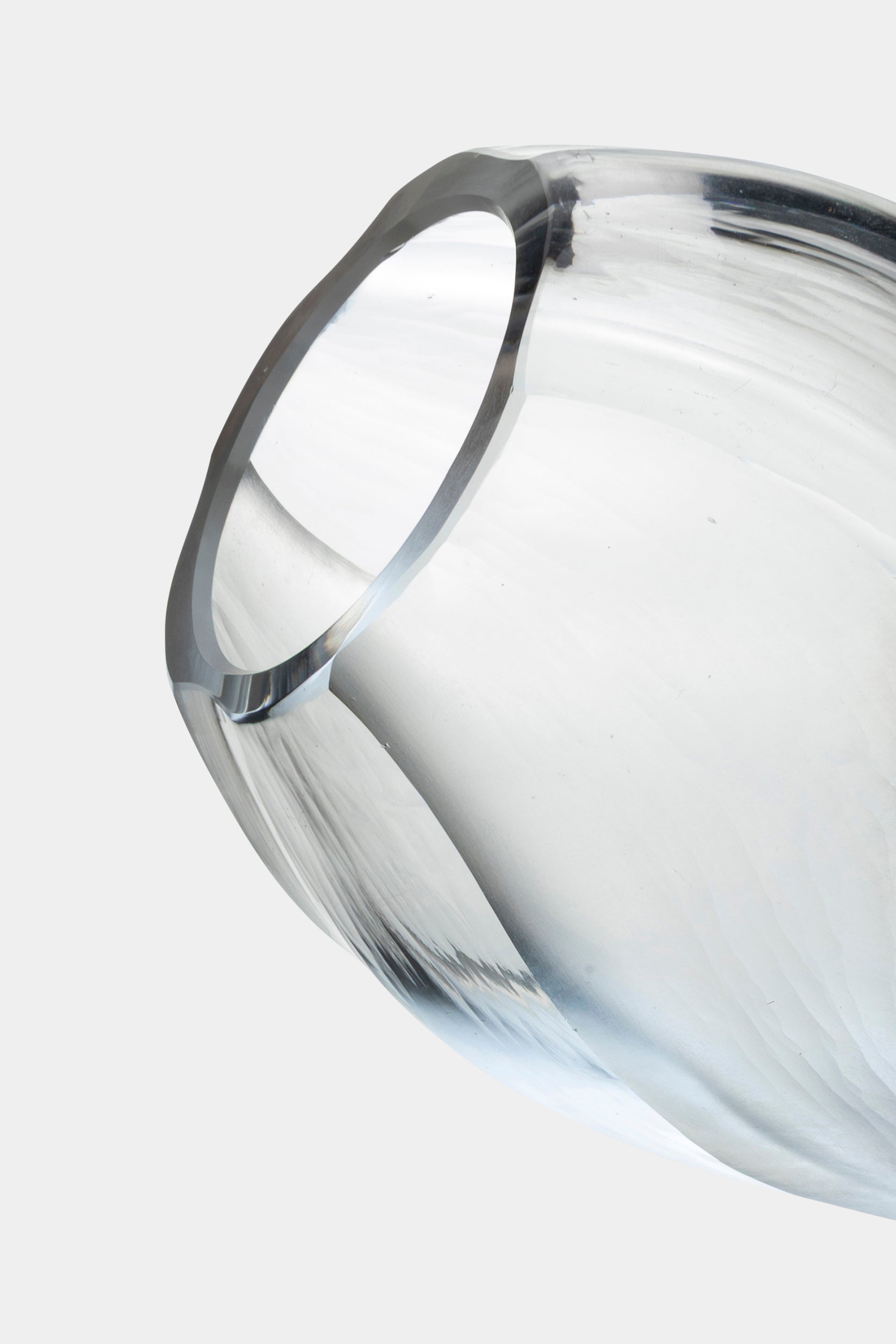 Hanns Model, Reiner MODEL, Stuttgart Cut Glass Vase, Germany, 60s
