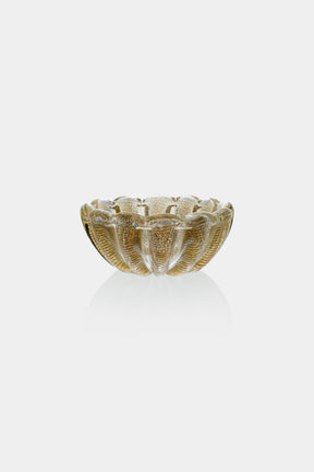 Ercole Barovier, Barovier & Toso, glass bowl, Italy, 50s