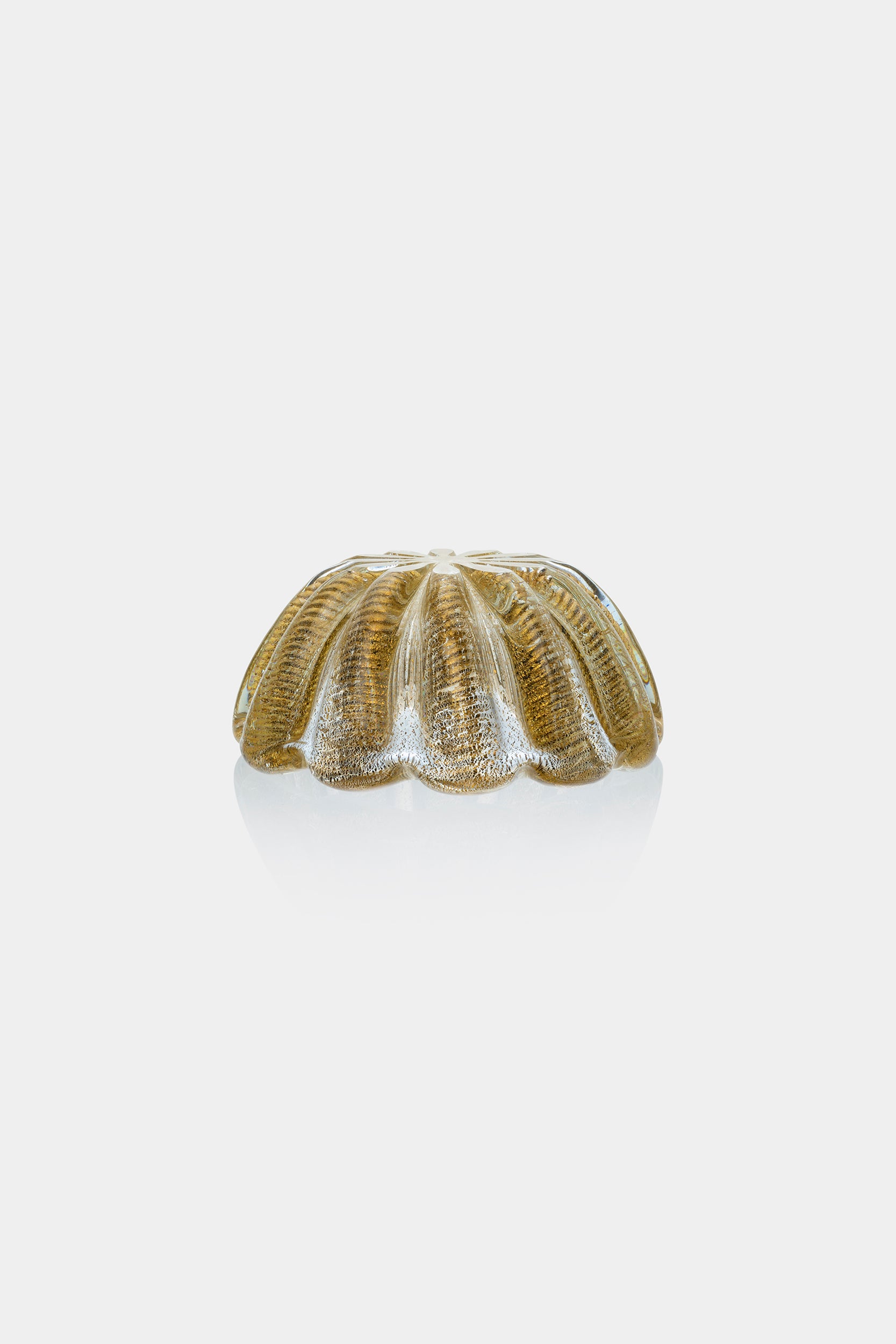 Ercole Barovier, Barovier & Toso, glass bowl, Italy, 50s