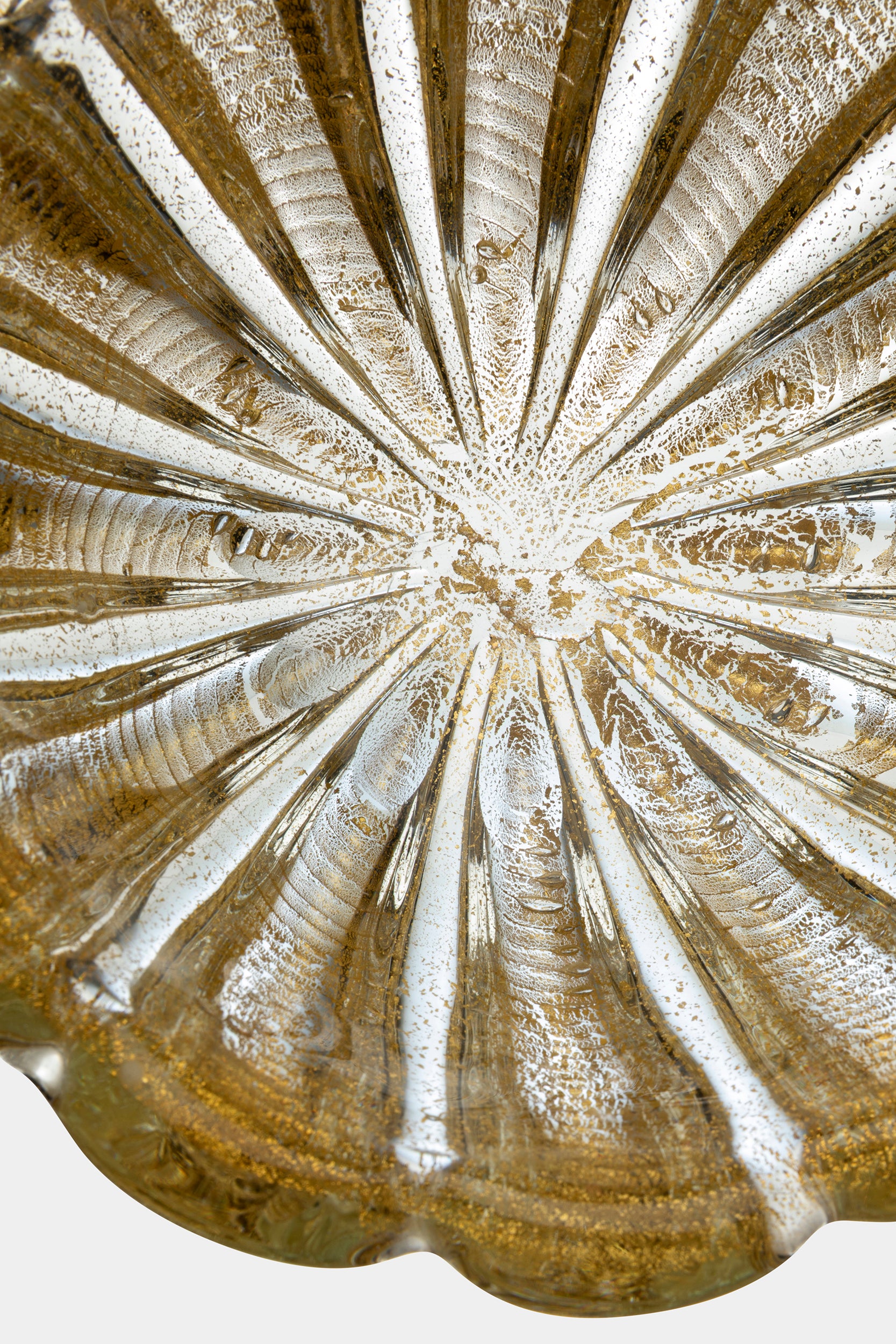 Ercole Barovier, Barovier & Toso, glass bowl, Italy, 50s