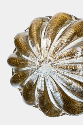 Ercole Barovier, Barovier & Toso, glass bowl, Italy, 50s
