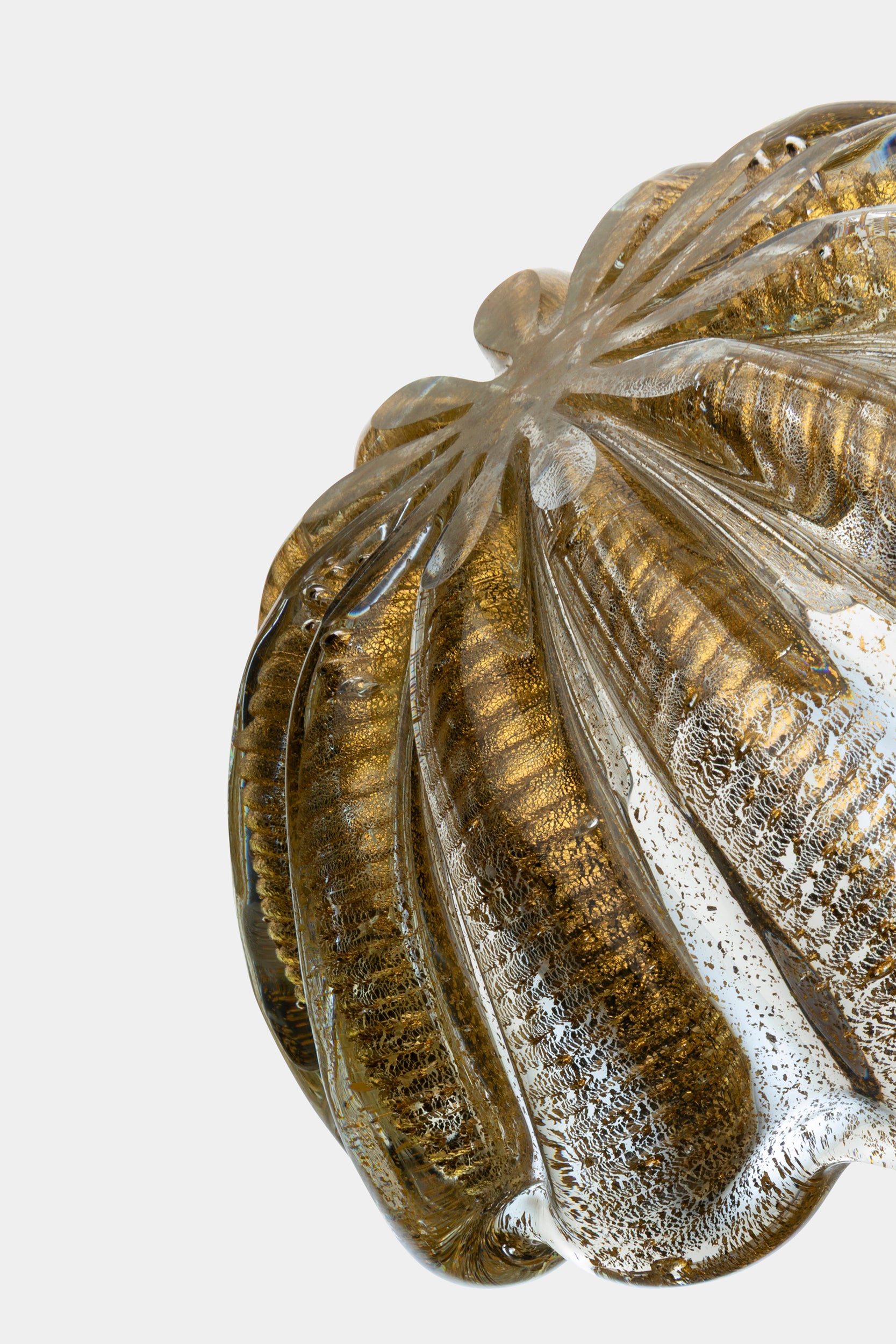 Ercole Barovier, Barovier & Toso, glass bowl, Italy, 50s