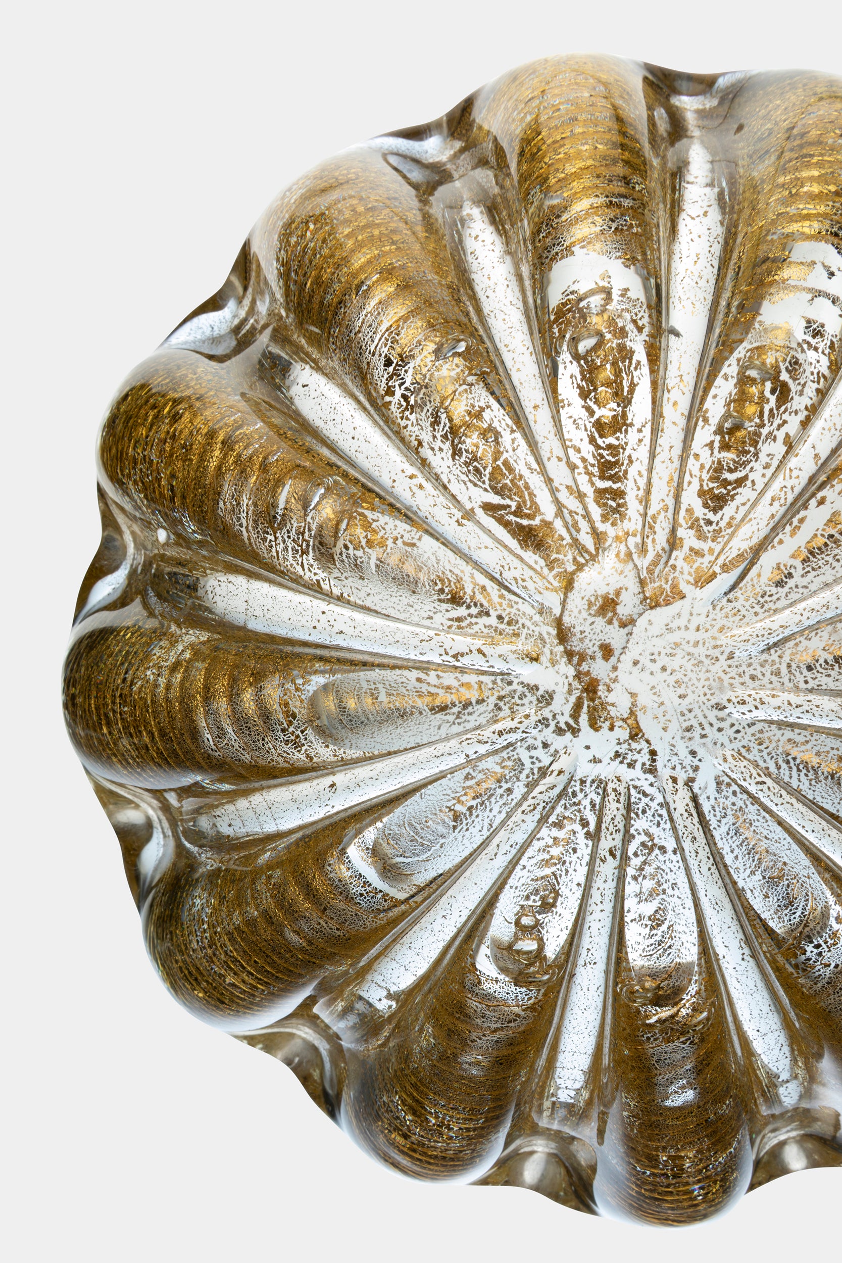 Ercole Barovier, Barovier & Toso, glass bowl, Italy, 50s