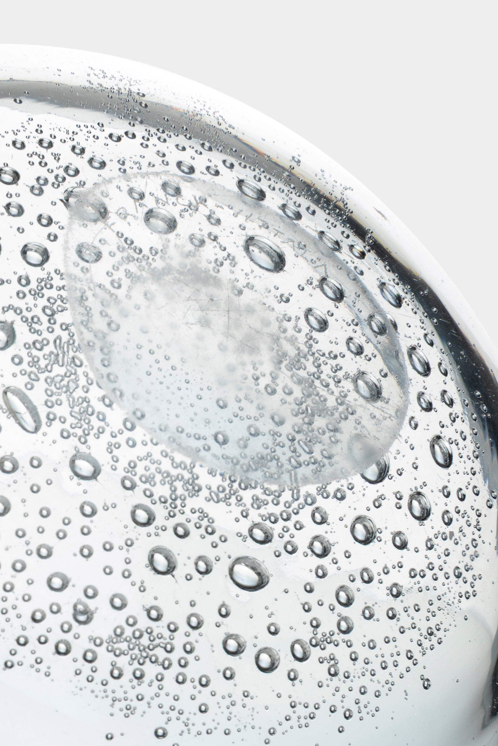 Kaj Franck Glass Bowl, Ittala, Bubbles, 60s