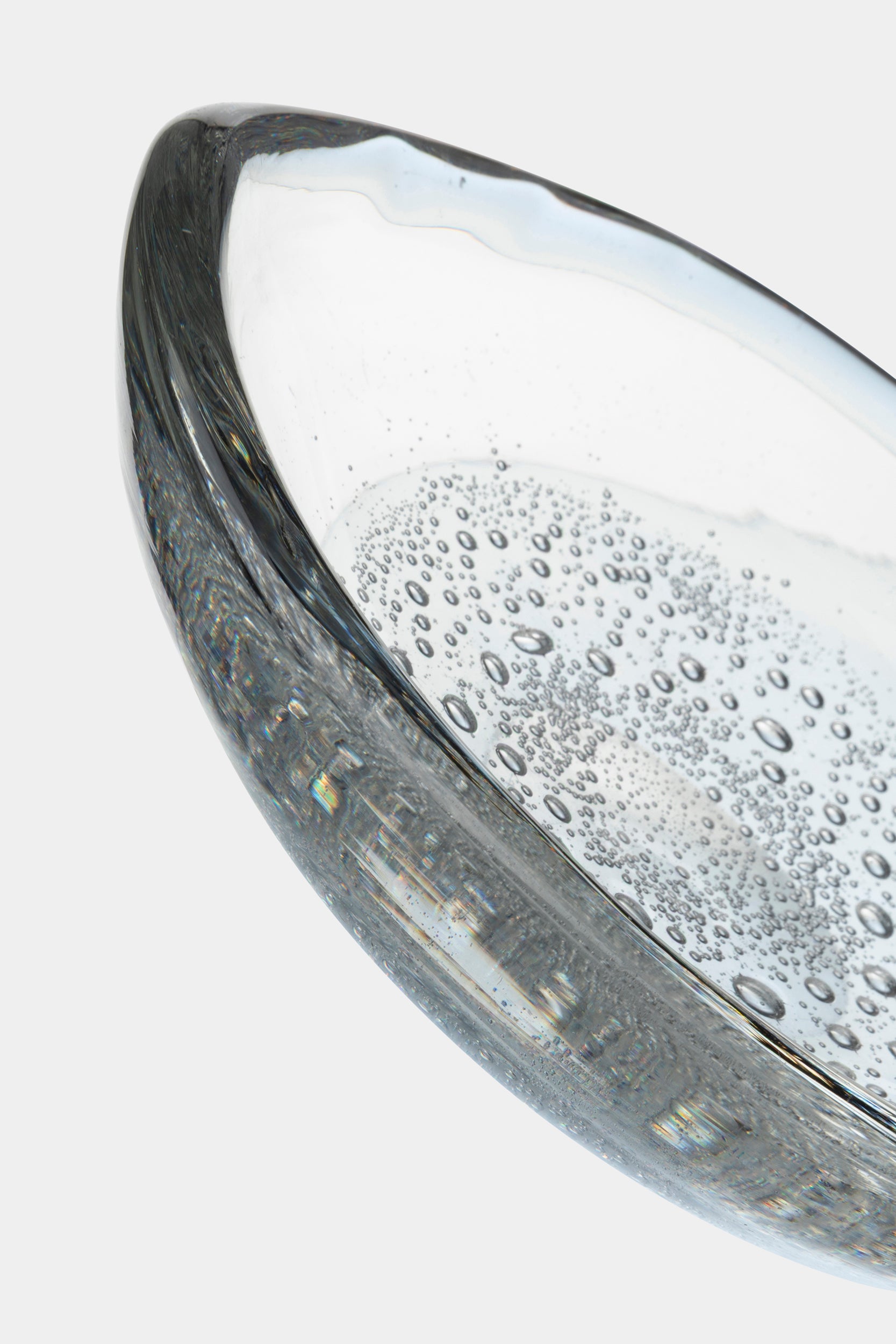 Kaj Franck Glass Bowl, Ittala, Bubbles, 60s