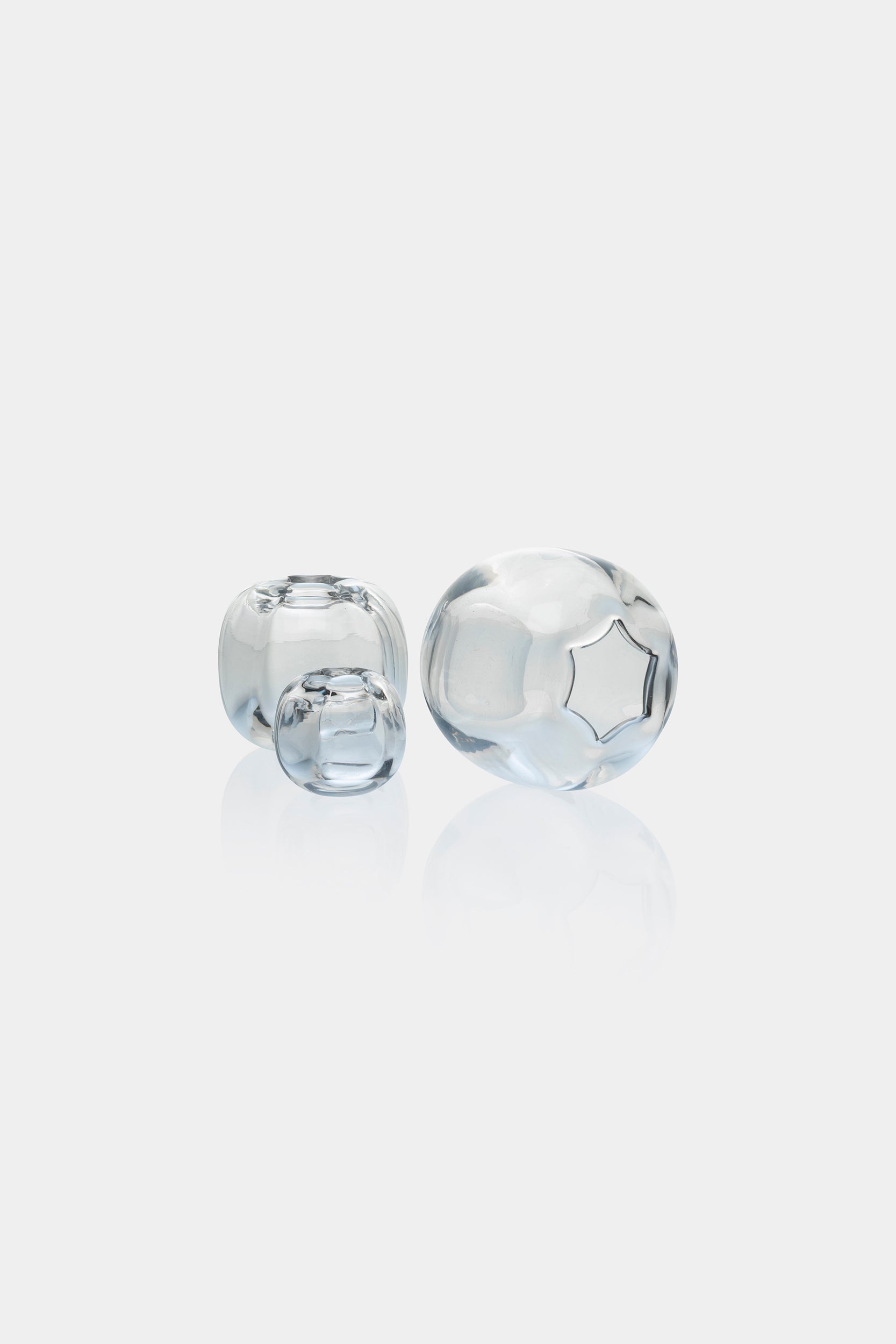 Nils Landgren, Set of Vases, Orrefors, Sweden, 60s