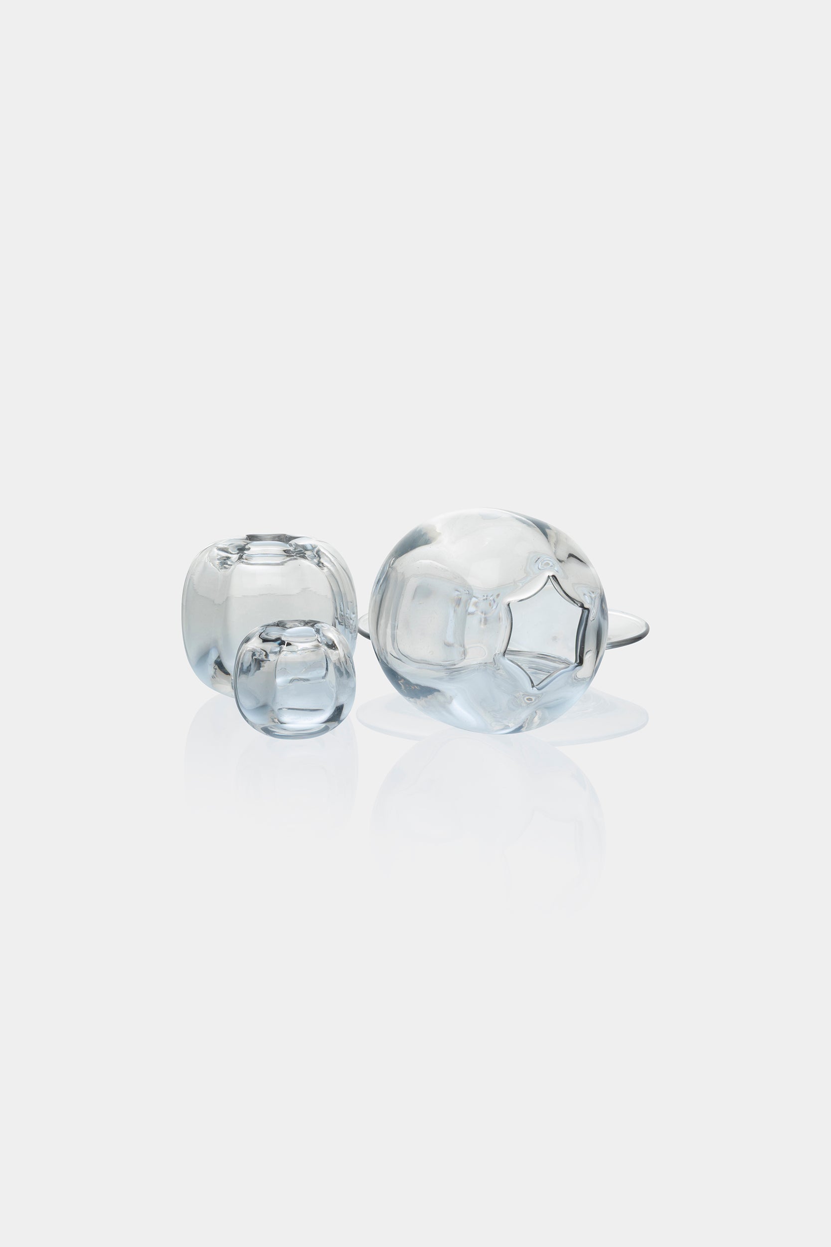 Nils Landgren, Set of Vases, Orrefors, Sweden, 60s