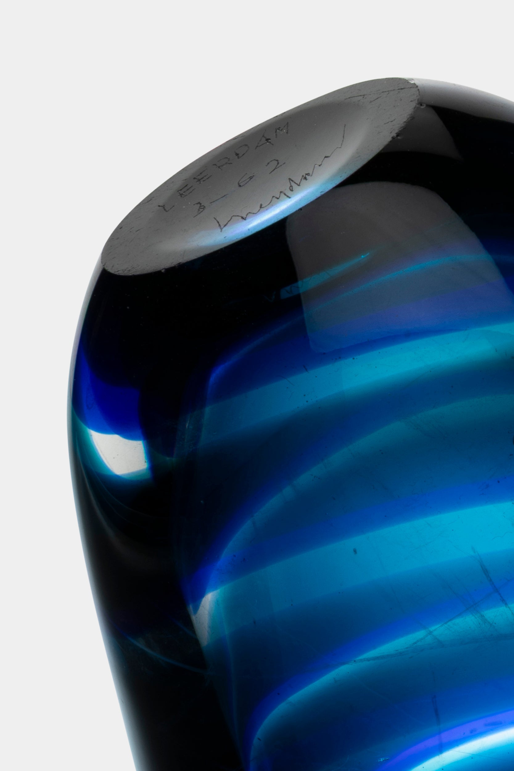 Floris Meydam für Glasfabriek Leerdam, Unica Vase, Niederlande, 30er