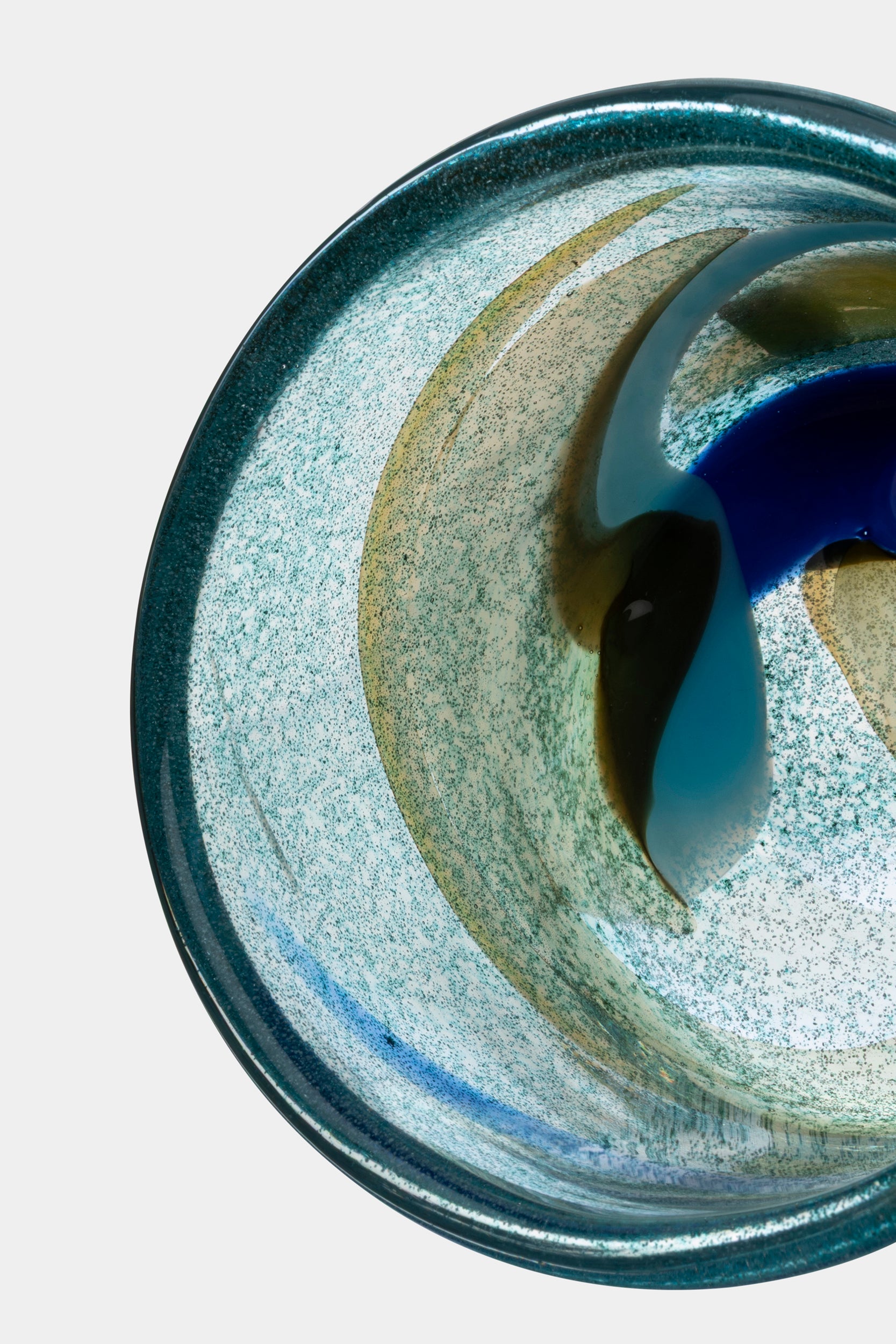 Bengt Orup. Vase, Glas, Johansfors, Schweden, 60er