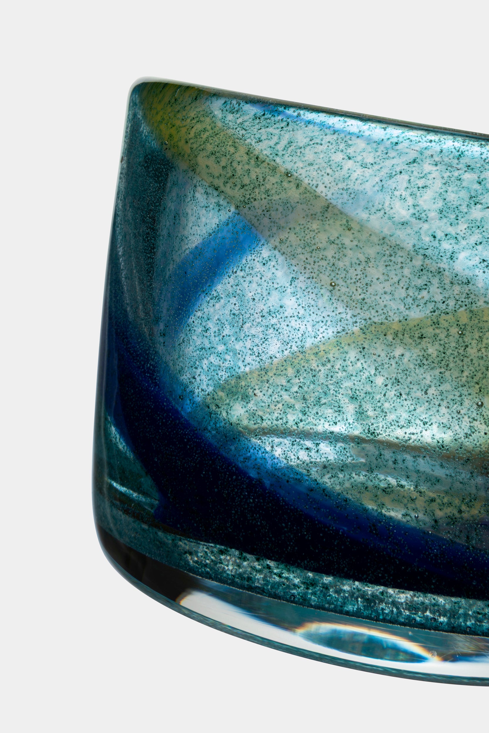 Bengt Orup. Vase, Glas, Johansfors, Schweden, 60er