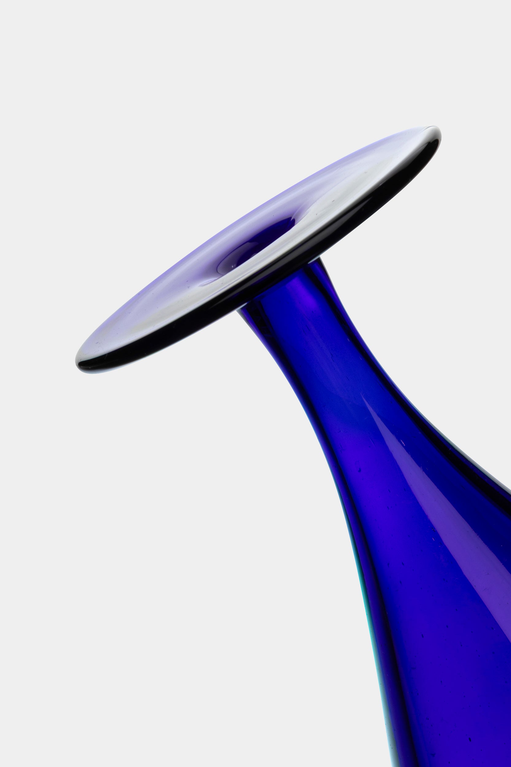 Trevor Medland für Exeter Swan Crystal, Vase, Grossbritannien, 90er