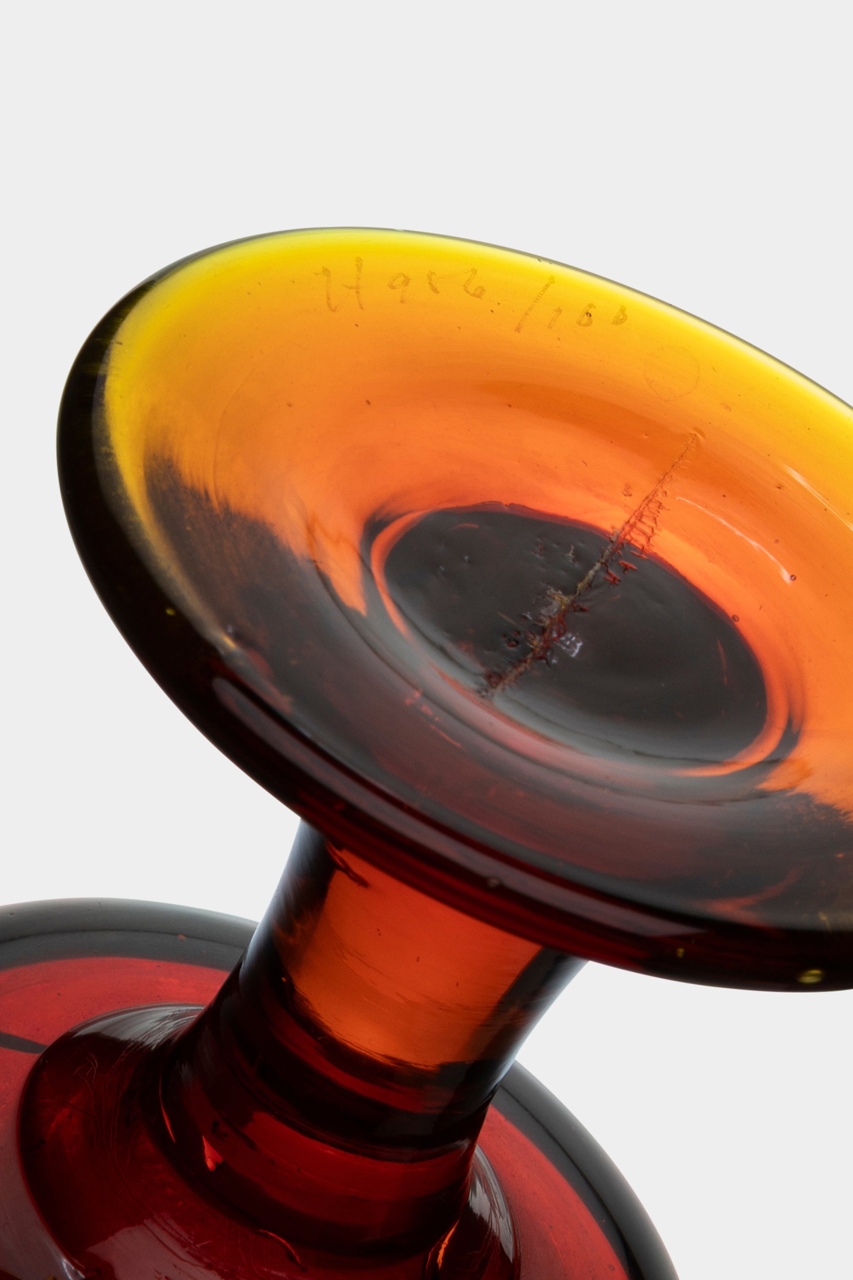 Erik Höglund für Boda, Vase, Schweden, 60er