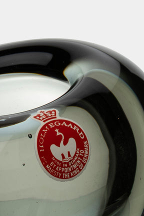 Per Lütken, Holmegaard, Heart Vase, Dänemark 50er
