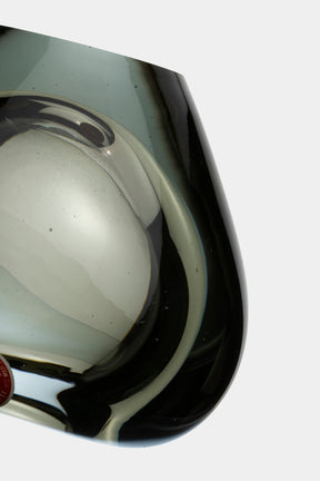 Per Lütken, Holmegaard, Heart Vase, Dänemark 50er