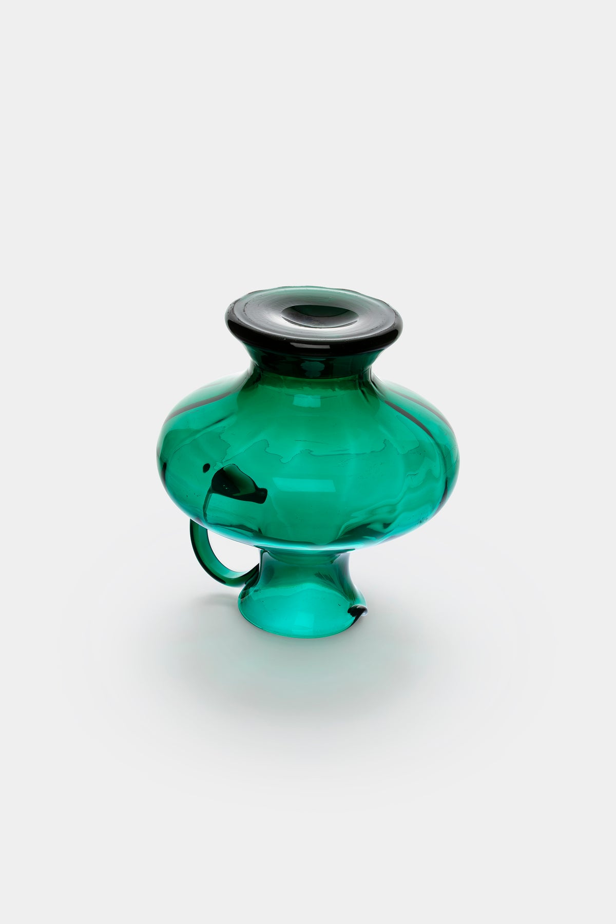 Vetro verde d'Empoli, Glass Jug, 50s