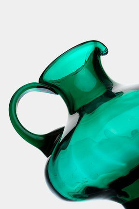 Vetro verde d'Empoli, Glass Jug, 50s