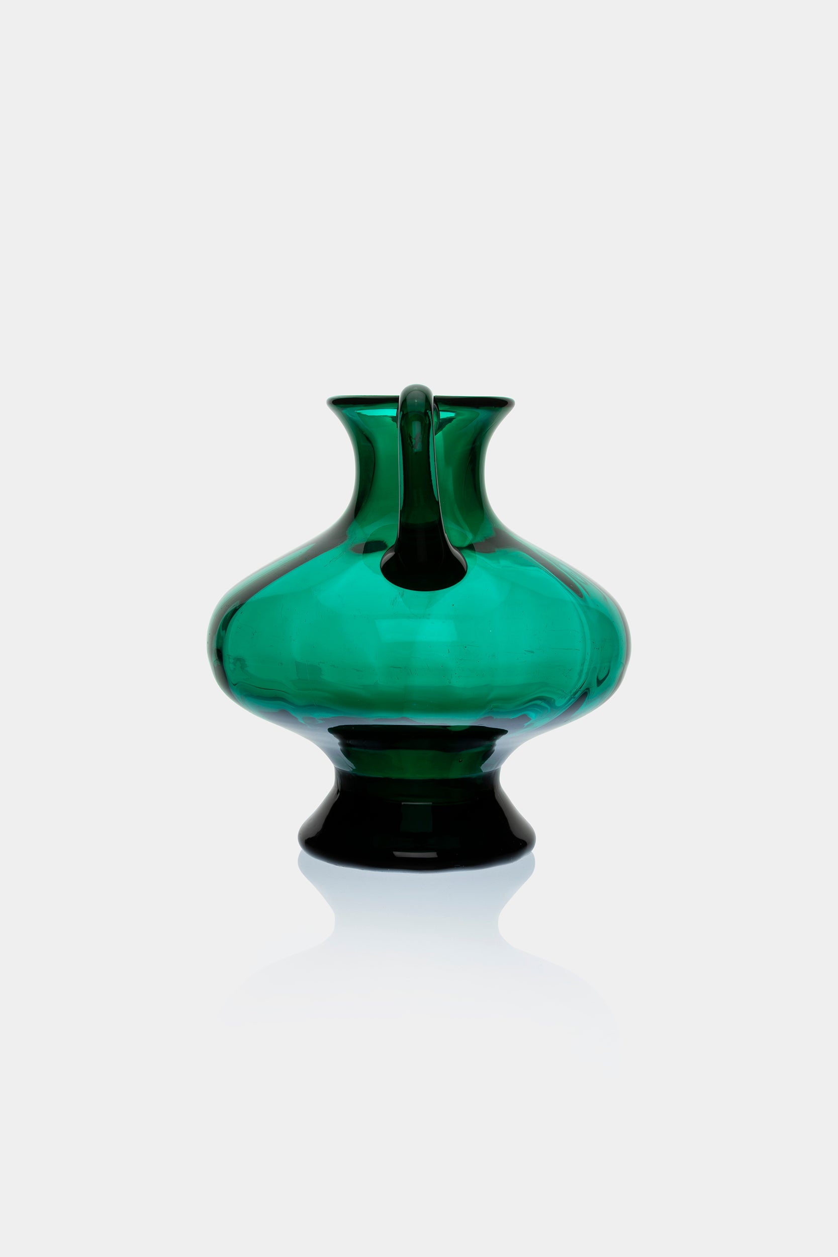 Vetro verde d'Empoli, Glass Jug, 50s