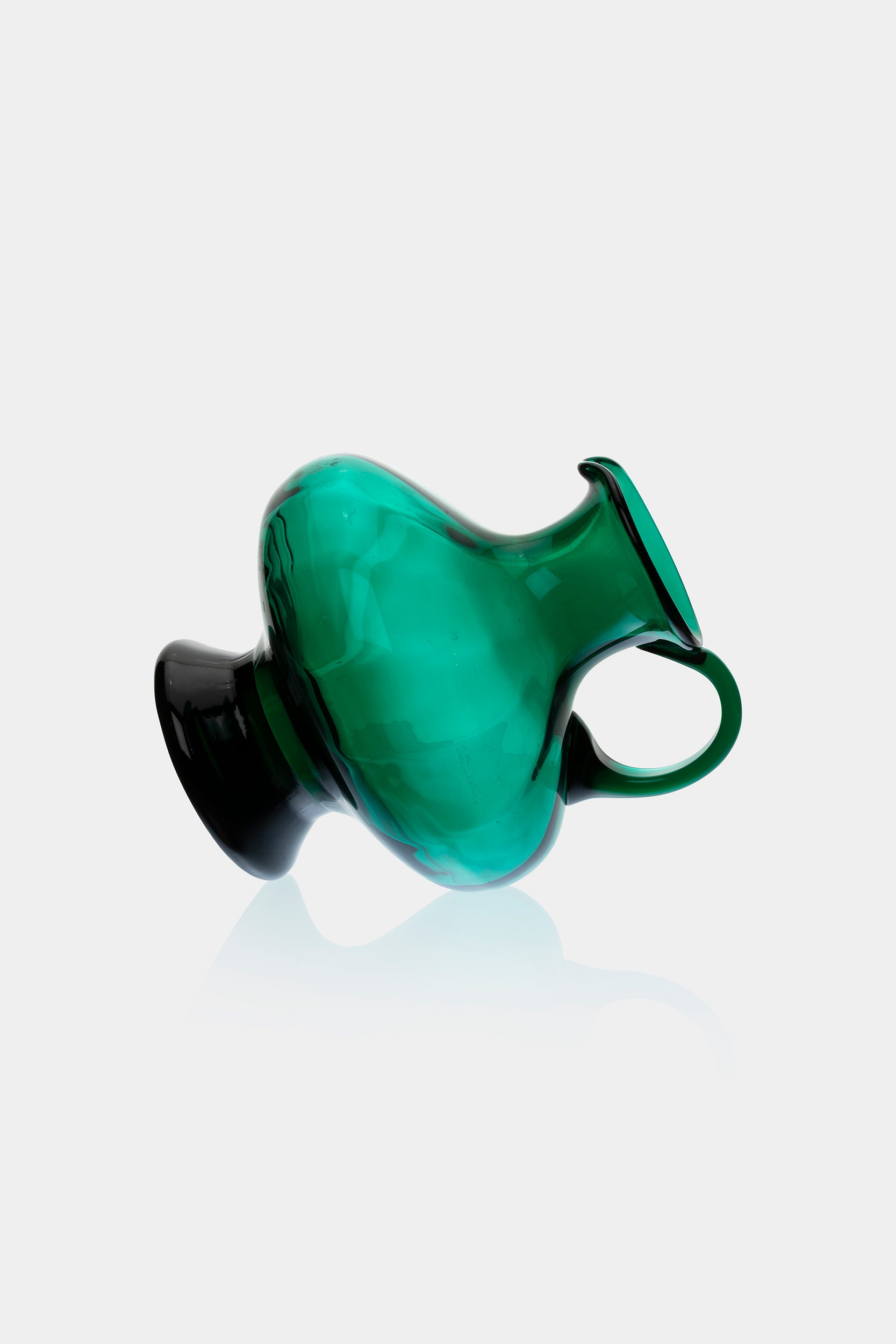 Vetro verde d'Empoli, Glass Jug, 50s