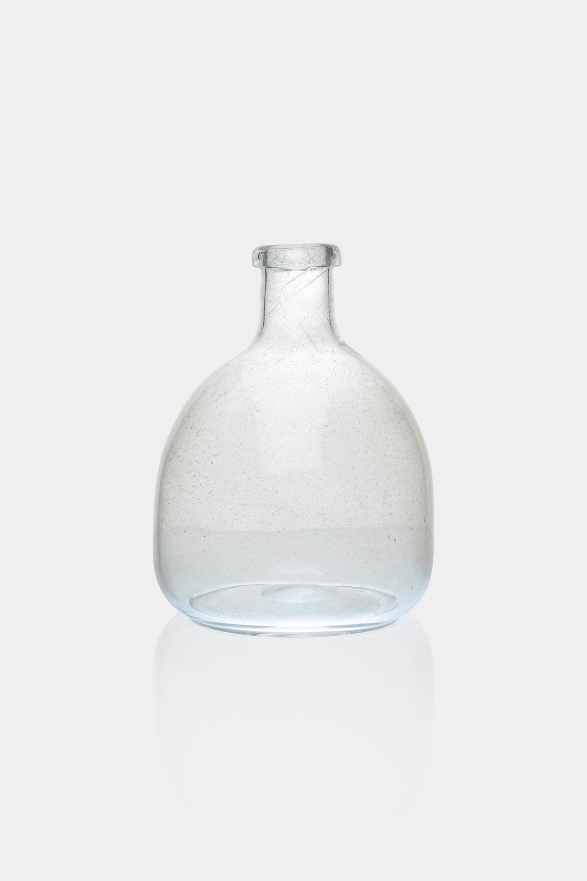 Nuutajärvi Notsjö Glass Vase, 70s