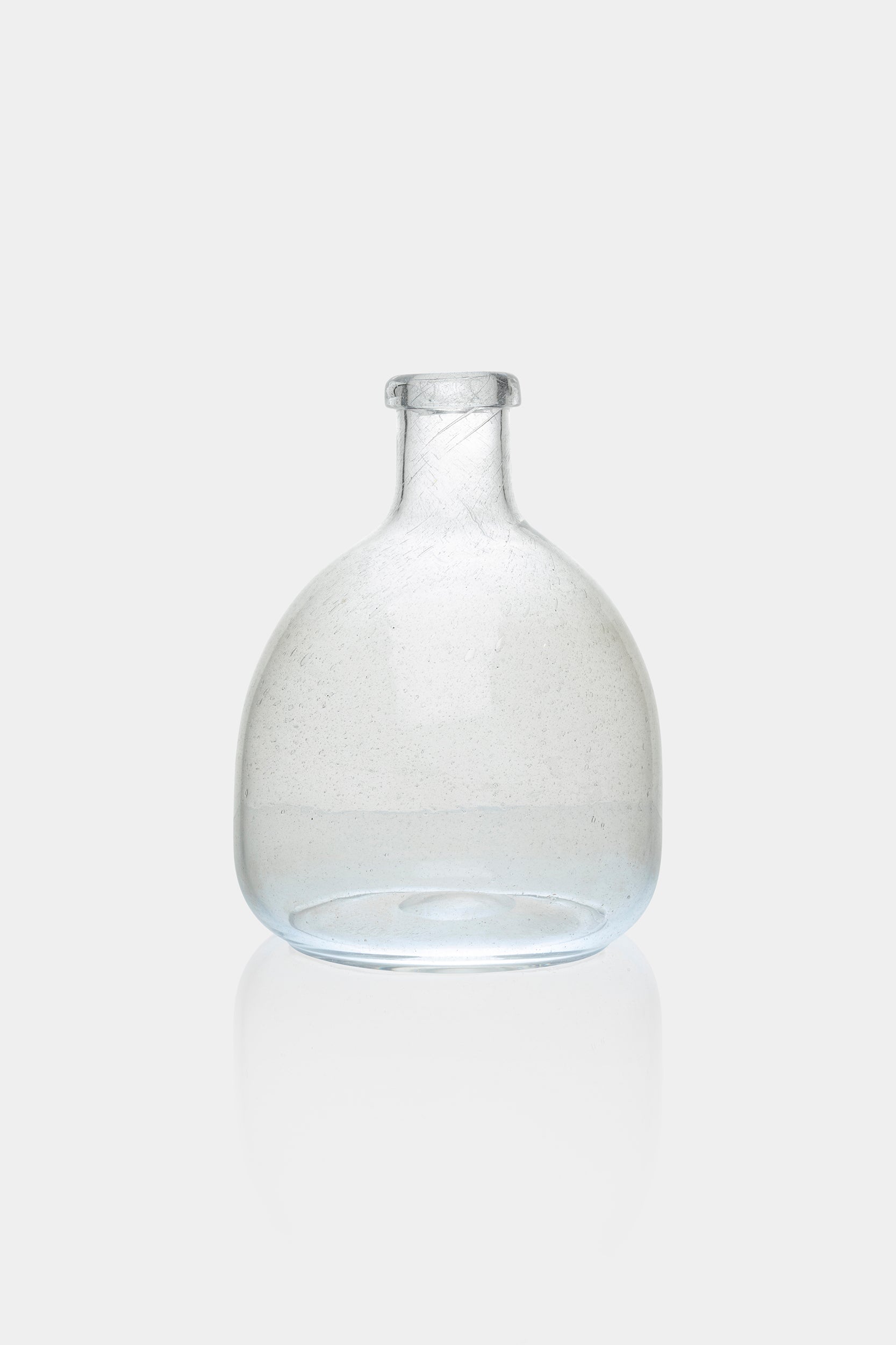 Nuutajärvi Notsjö Glass Vase, 70s