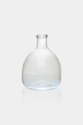 Nuutajärvi Notsjö Glass Vase, 70s