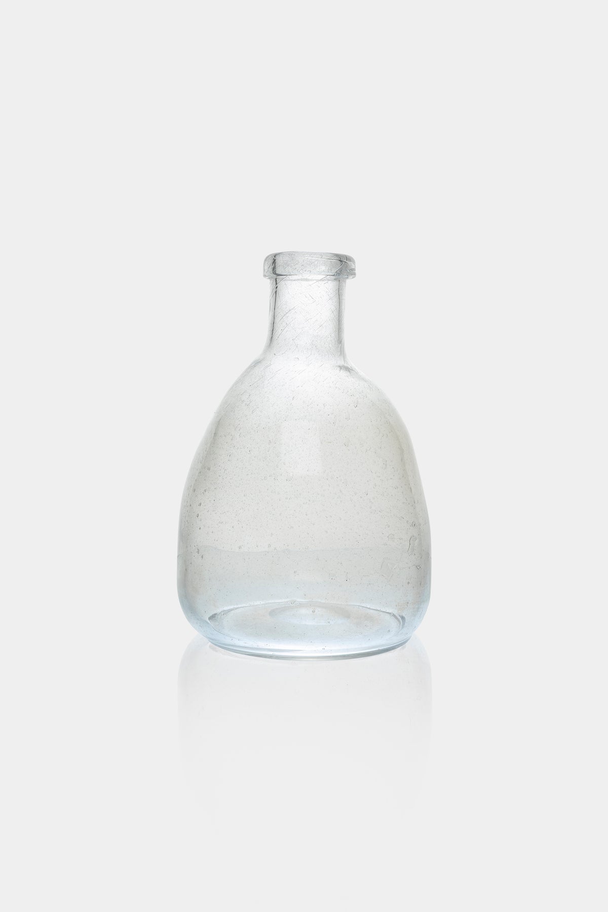 Nuutajärvi Notsjö Glass Vase, 70s